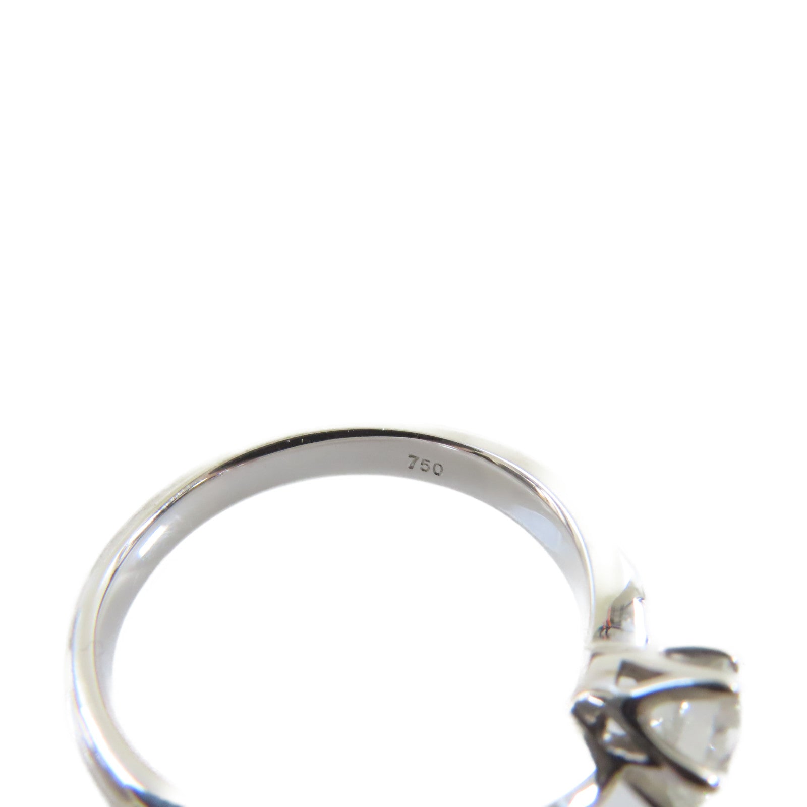 JEWELRY 18K白金/0.56ct鑽石Diamond Ring戒指US#7.75