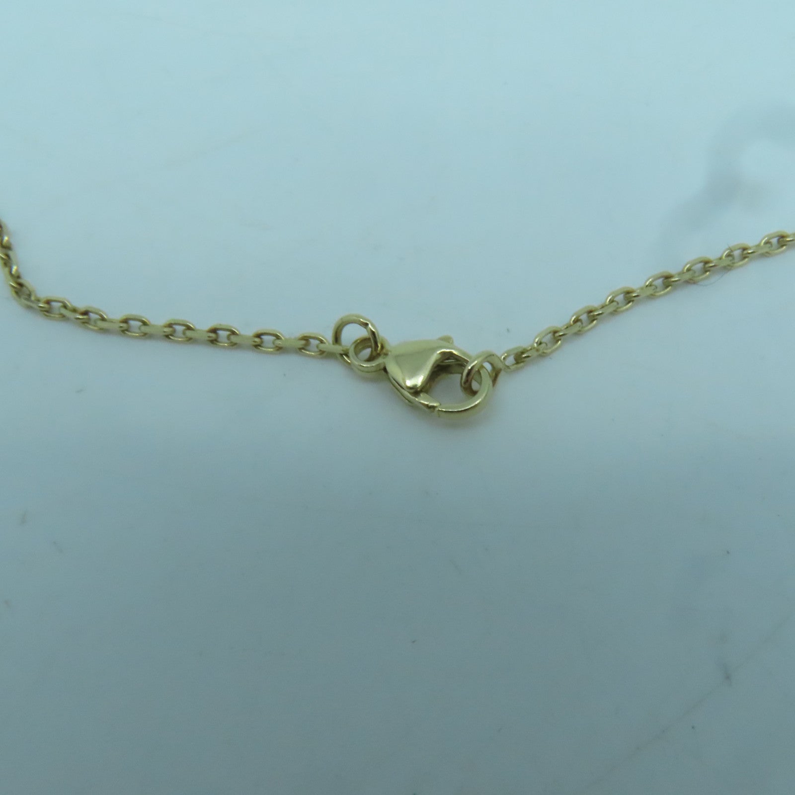 HERMES 金屬Necklace項鍊金色#50cm