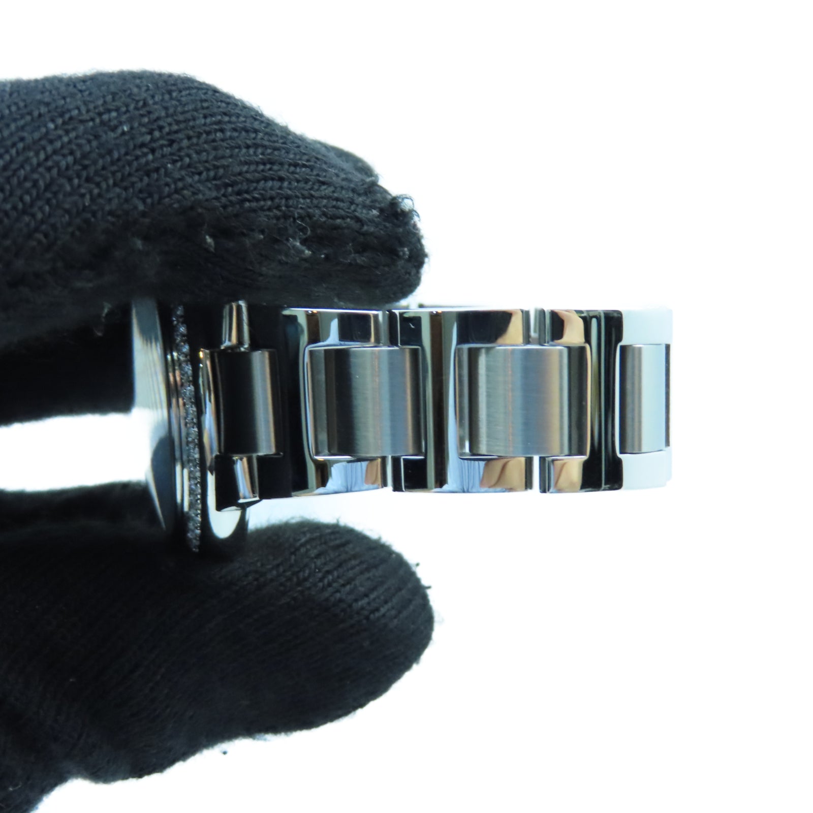 CARTIER Ballan Bleu不鏽鋼手錶自動機芯白色