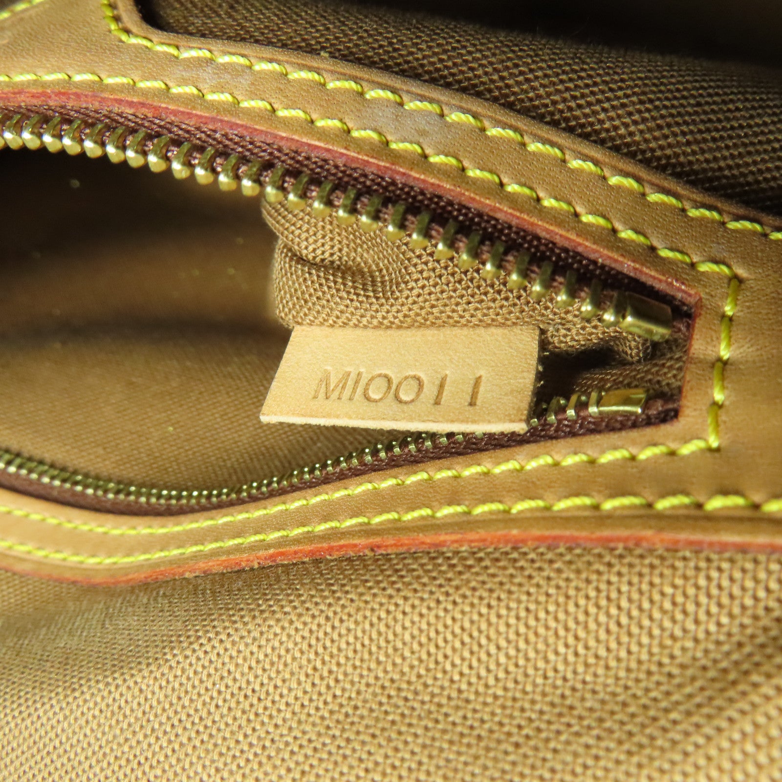 LOUIS VUITTON Monogram Looping金扣肩背袋啡色