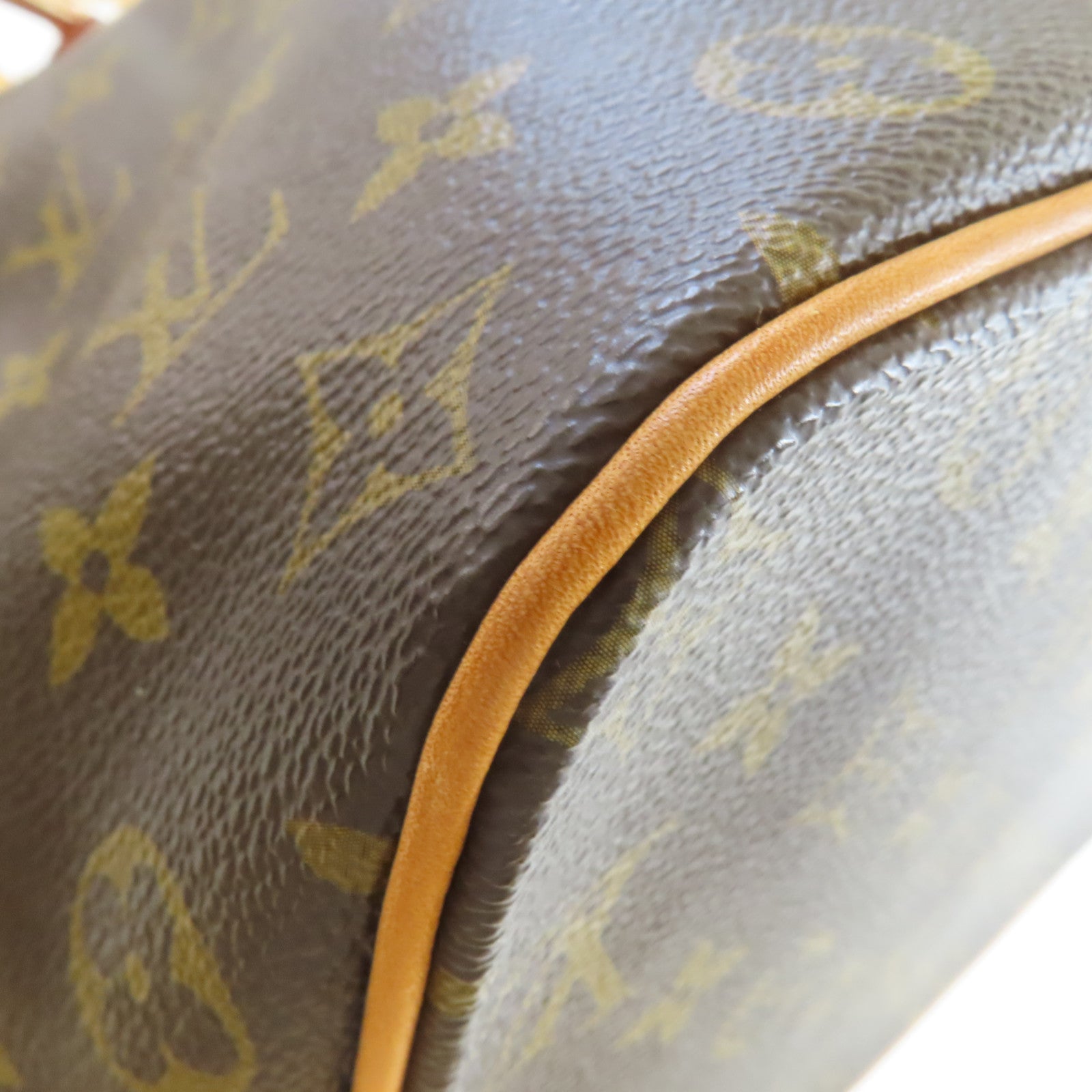 LOUIS VUITTON Monogram Palermo GM 2Way Shoulder Bag金扣手挽肩背兩用袋啡色