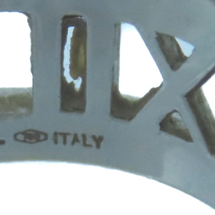TIFFANY＆CO 18K白金Atlas Diamond Ring钻石戒指US#5.25
