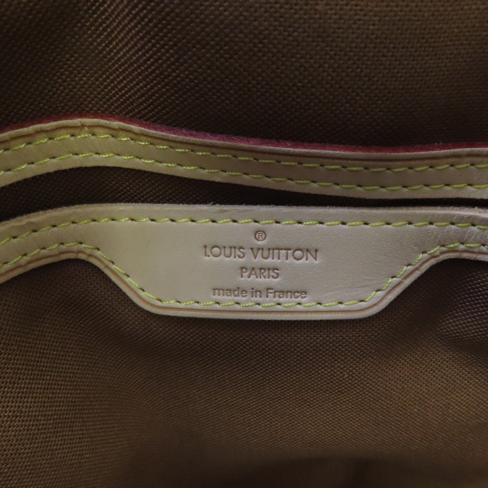 LOUIS VUITTON Monogram Palermo GM 2Way Shoulder Bag金扣手挽肩背兩用袋啡色