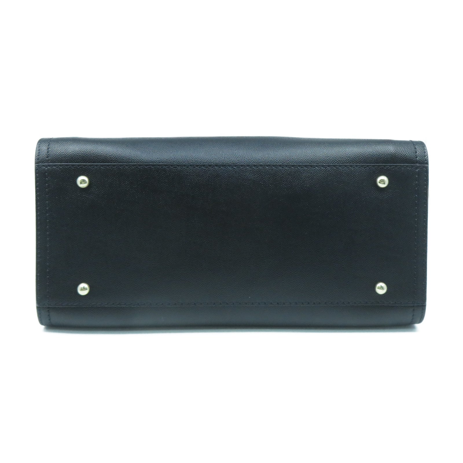 CHANEL 牛皮皮革Deauville 2 Way Shoulder Bag金扣手挽肩背兩用袋黑色