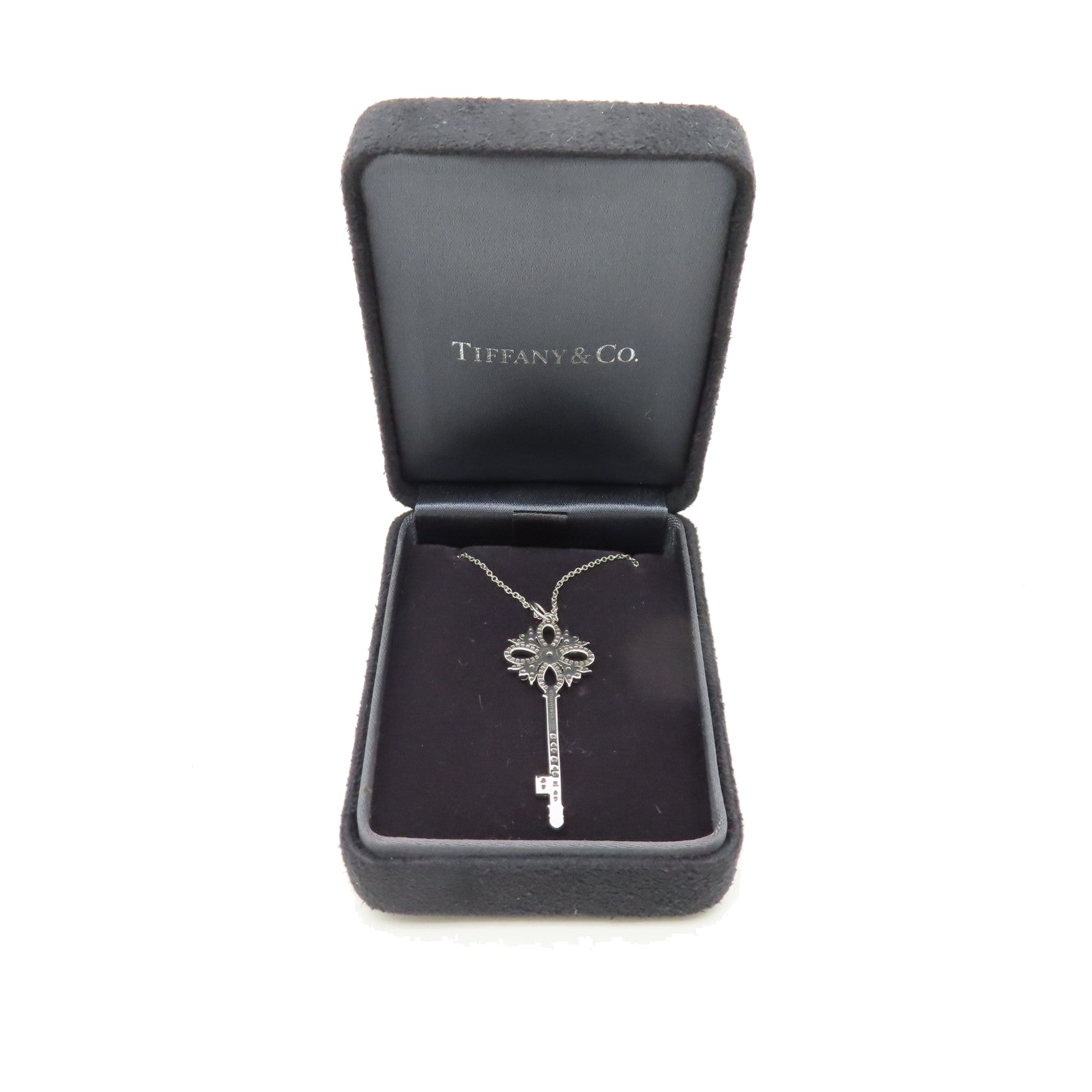 TIFFANY&amp;CO PT950 Platinum Victoria Necklace Necklace