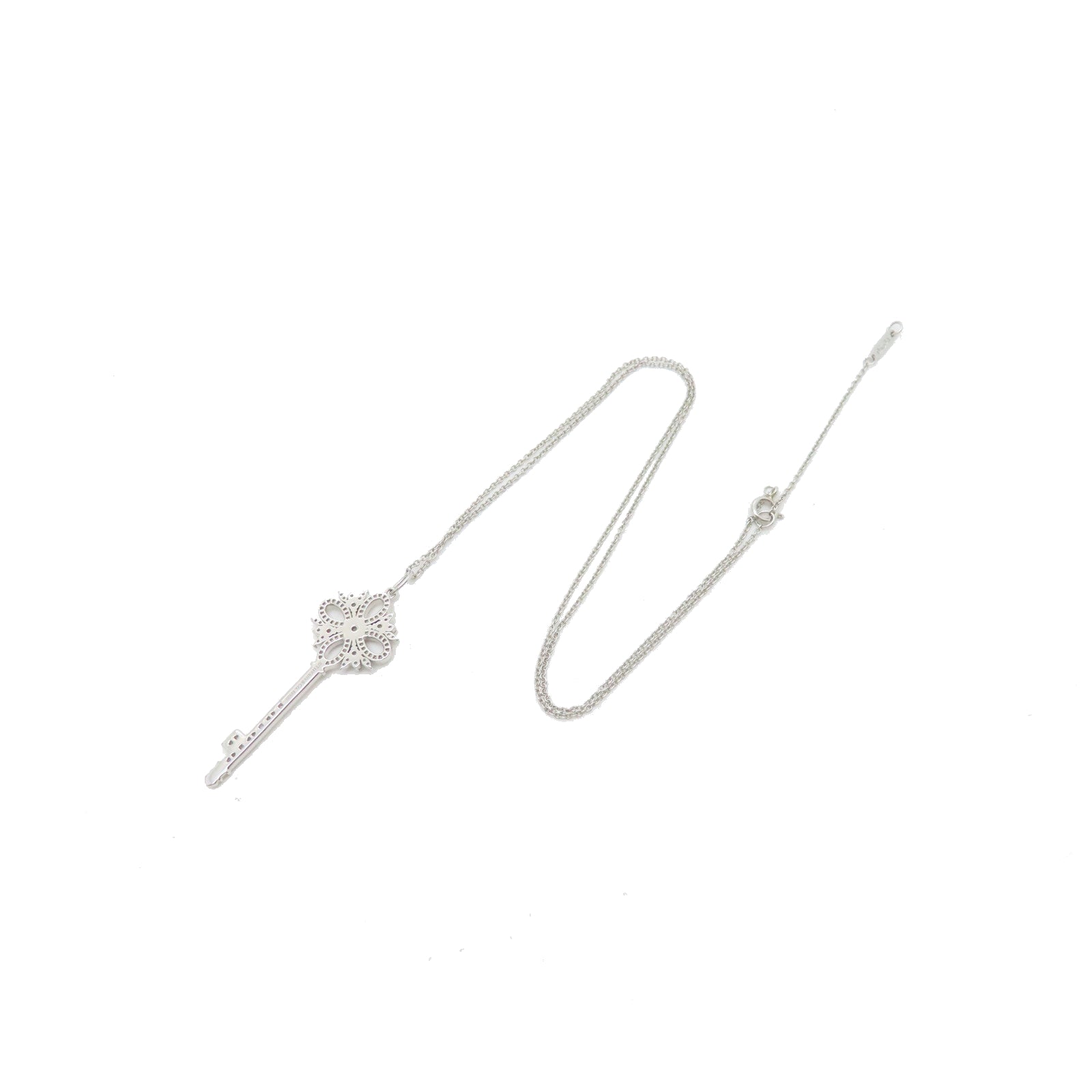 TIFFANY&amp;CO PT950 Platinum Victoria Necklace Necklace