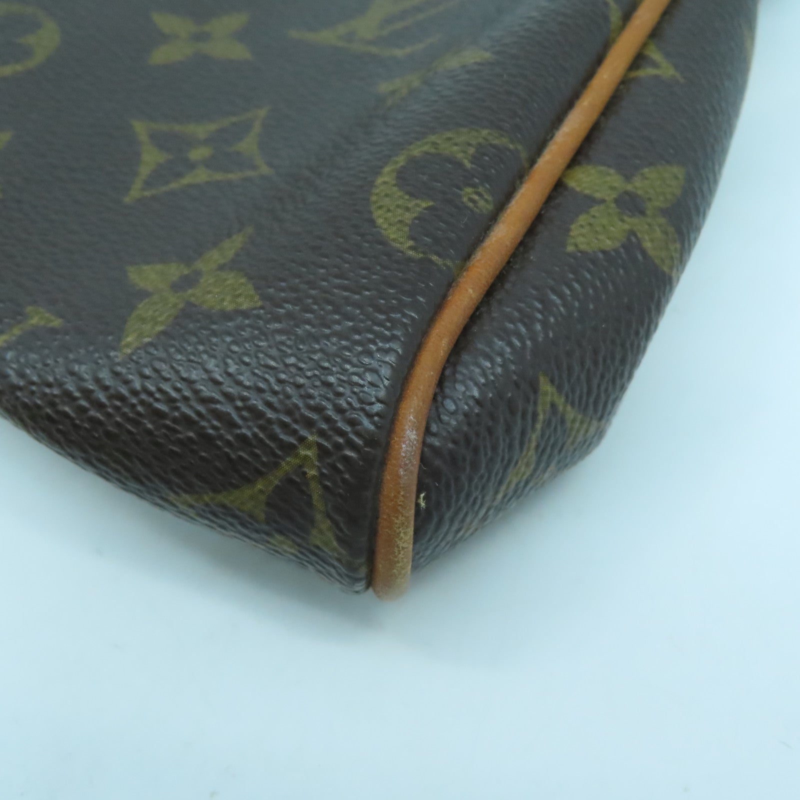LOUIS VUITTON Monogram Eva金扣手挽肩背兩用袋啡色