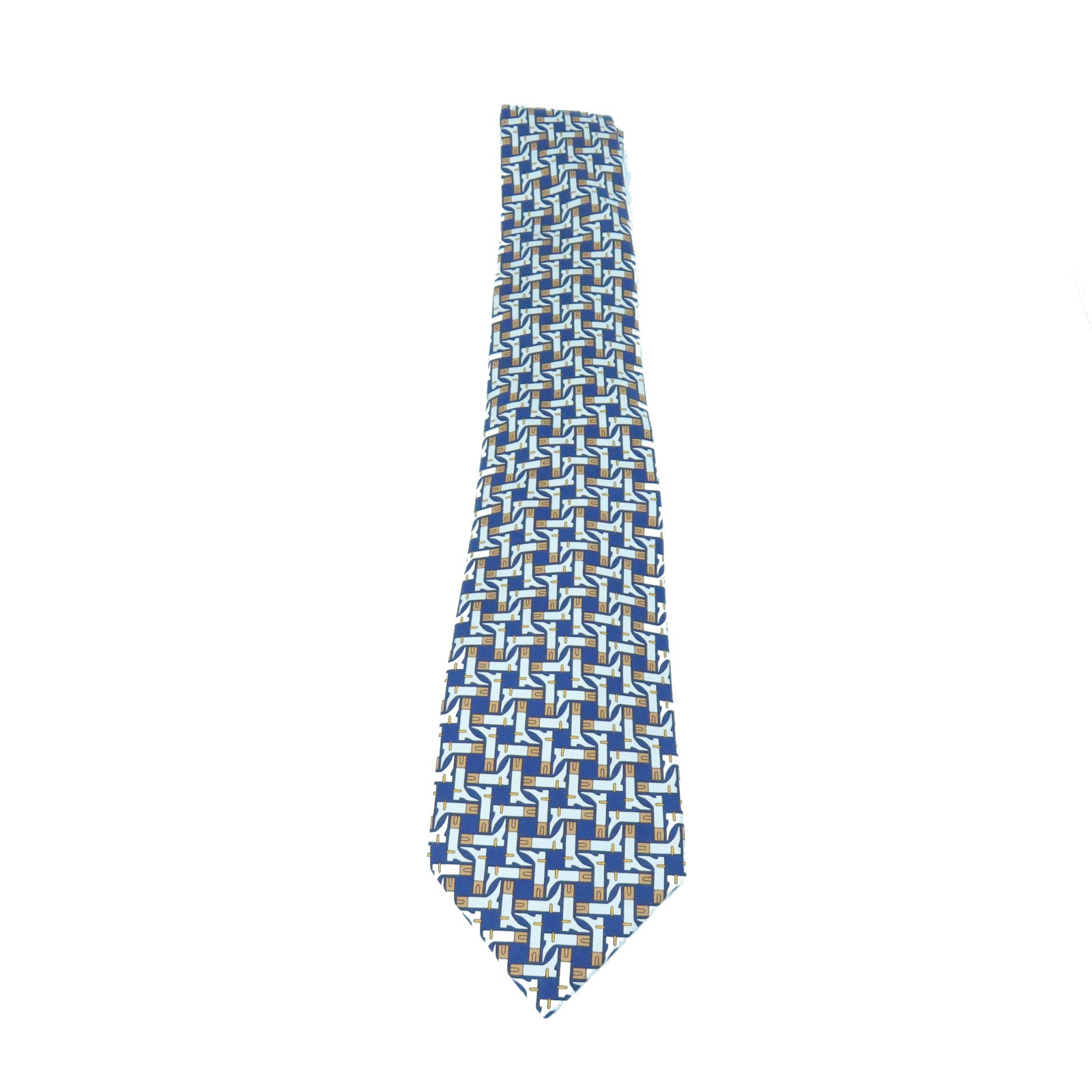 HERMES Silk Tie Tie Multicolor