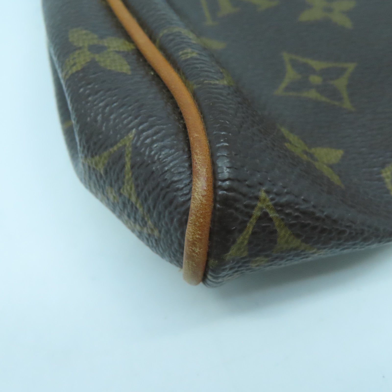 LOUIS VUITTON Monogram Eva金扣手挽肩背兩用袋啡色