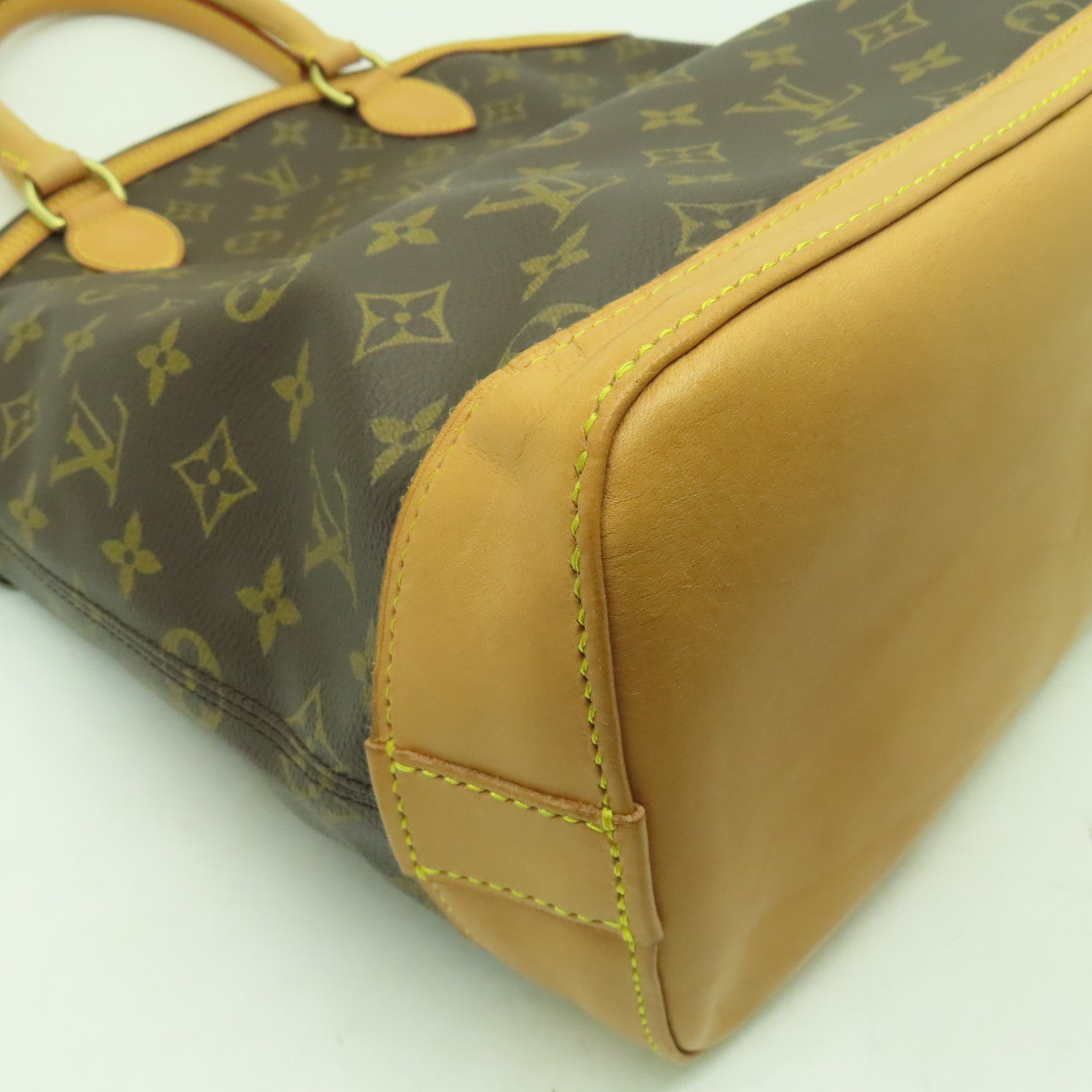 LOUIS VUITTON 【激減優惠】Monogram Lockit金扣手挽袋啡色