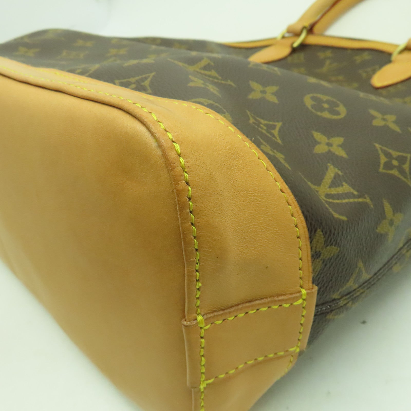 LOUIS VUITTON 【激減優惠】Monogram Lockit金扣手挽袋啡色