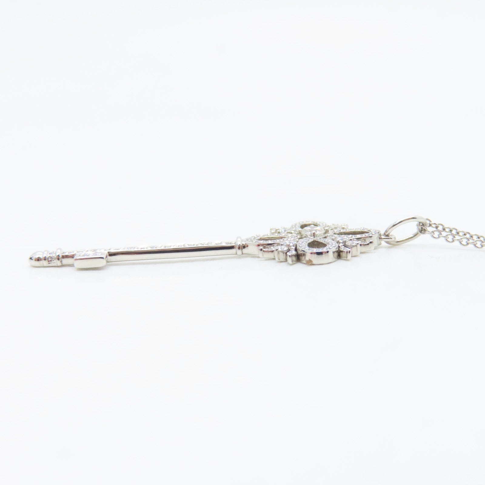 TIFFANY&amp;CO PT950 Platinum Victoria Necklace Necklace
