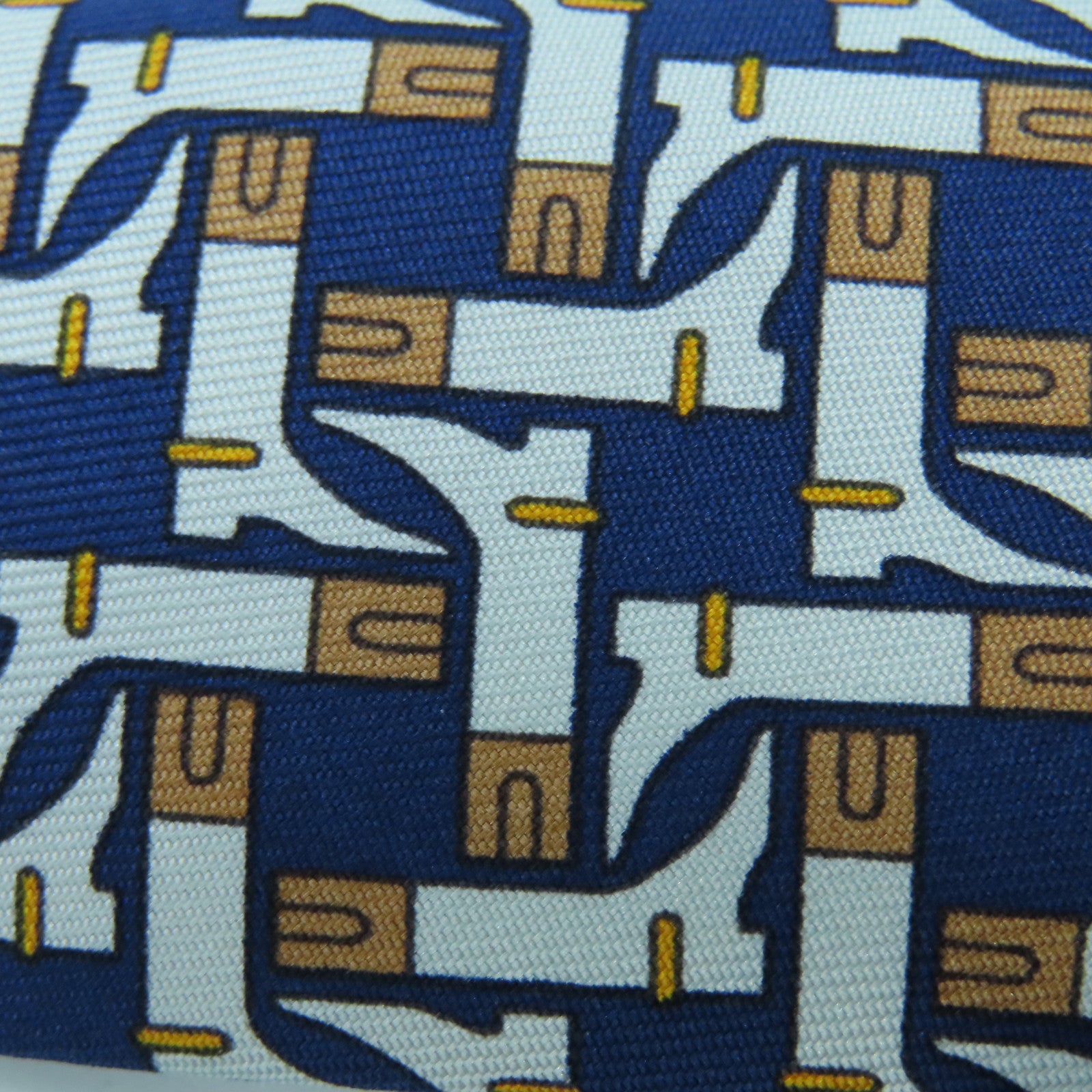 HERMES Silk Tie Tie Multicolor