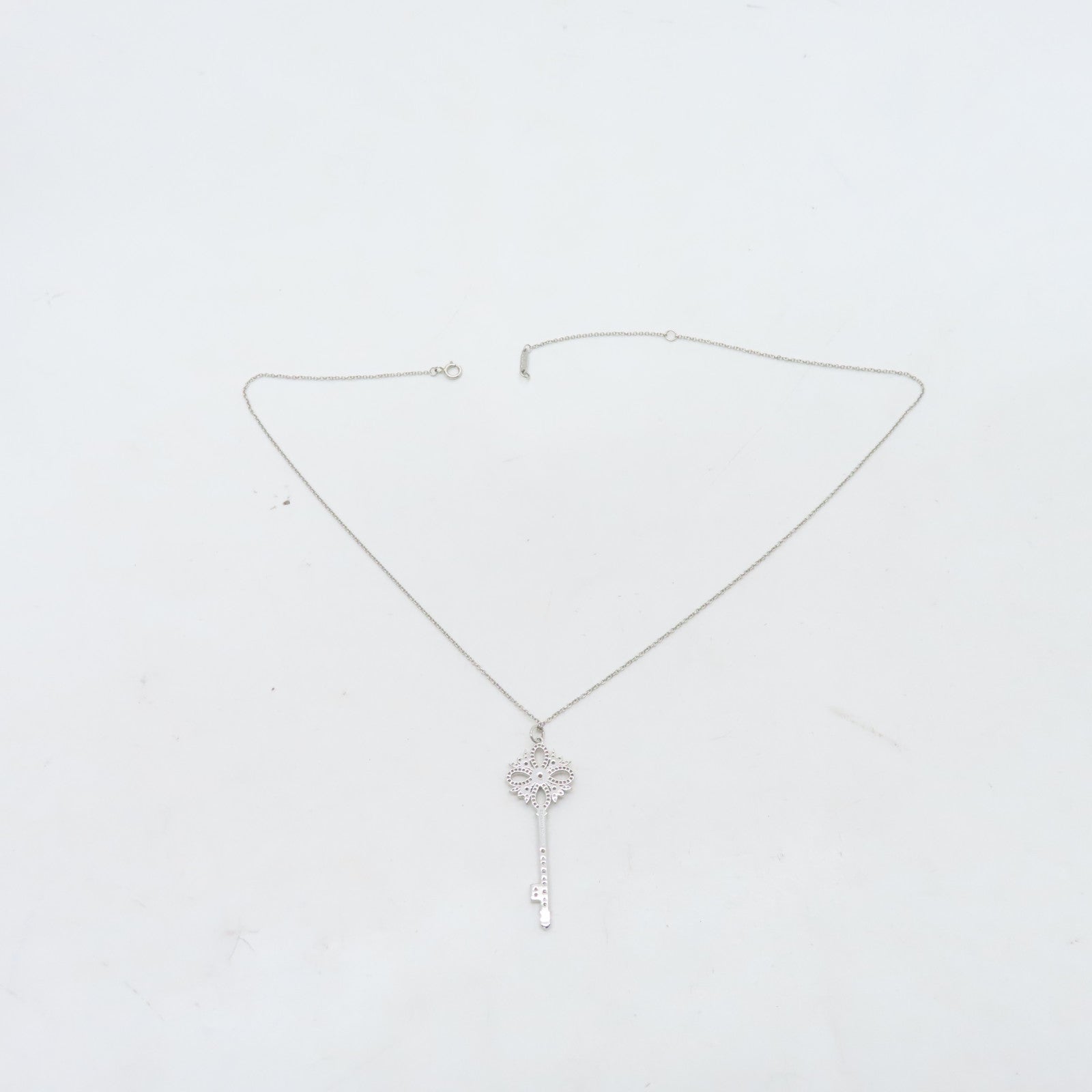 TIFFANY&amp;CO PT950 Platinum Victoria Necklace Necklace