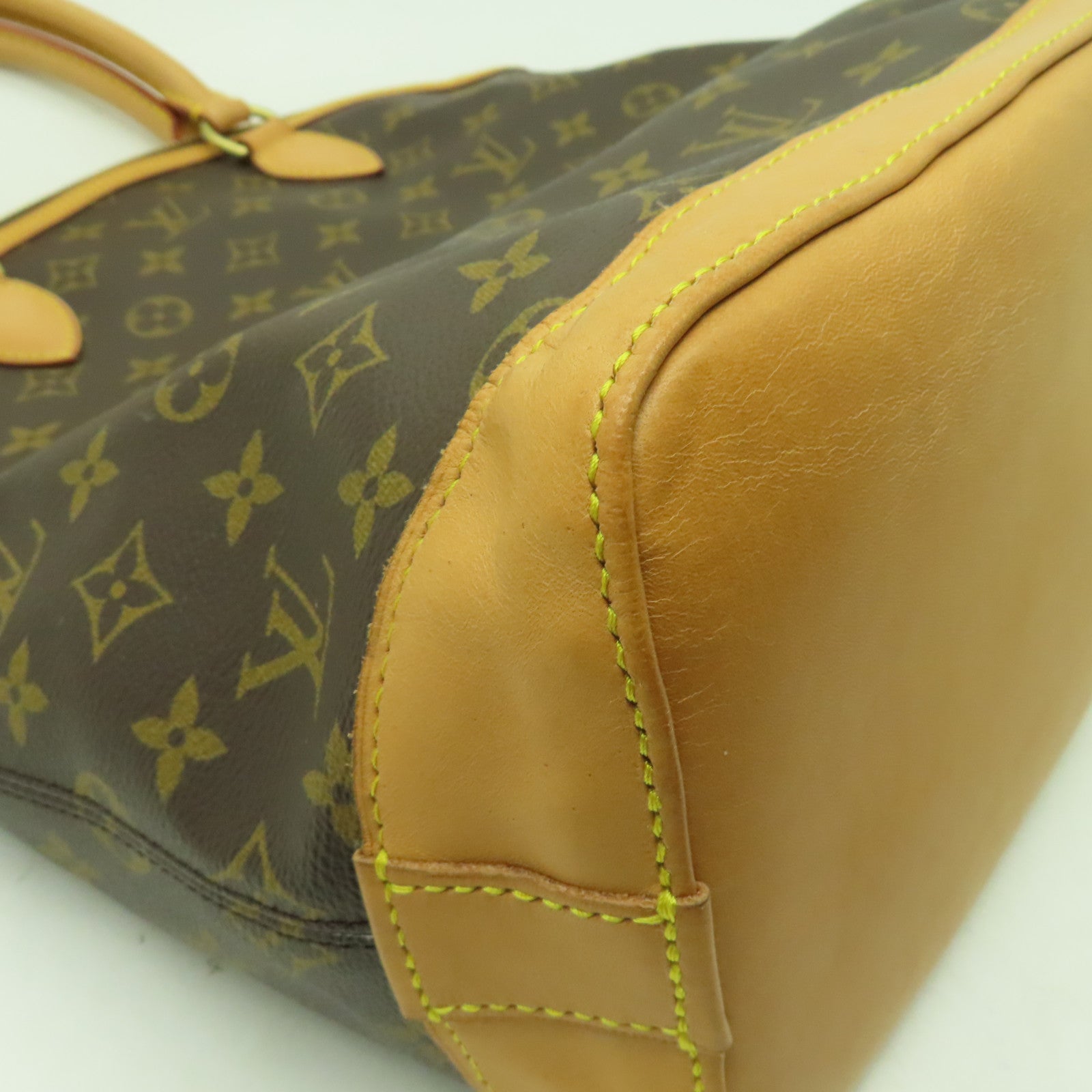 LOUIS VUITTON 【激減優惠】Monogram Lockit金扣手挽袋啡色