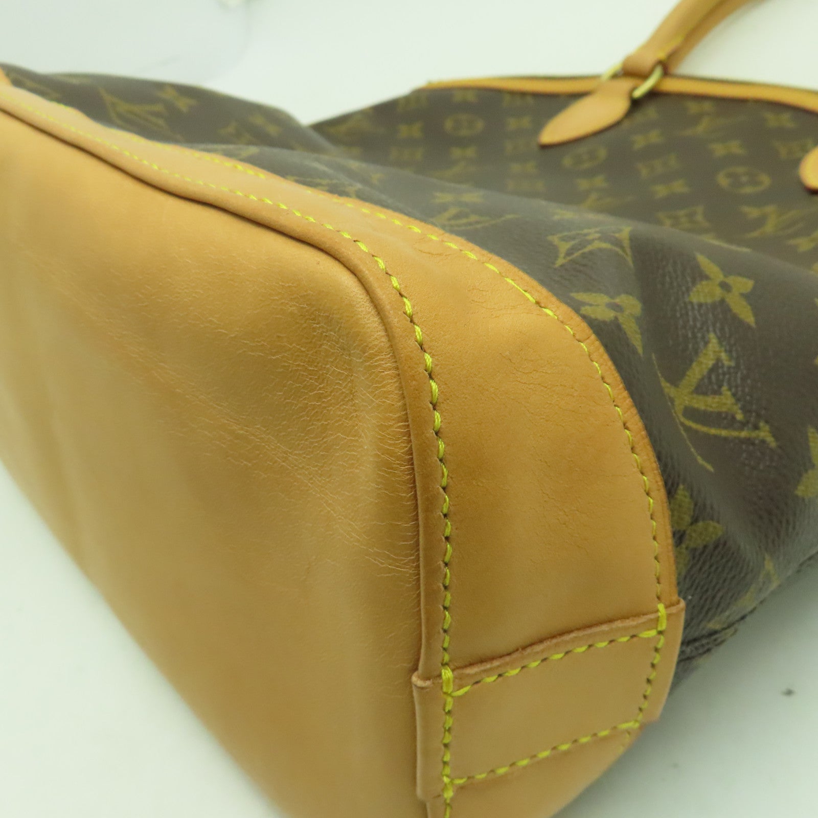 LOUIS VUITTON 【激減優惠】Monogram Lockit金扣手挽袋啡色