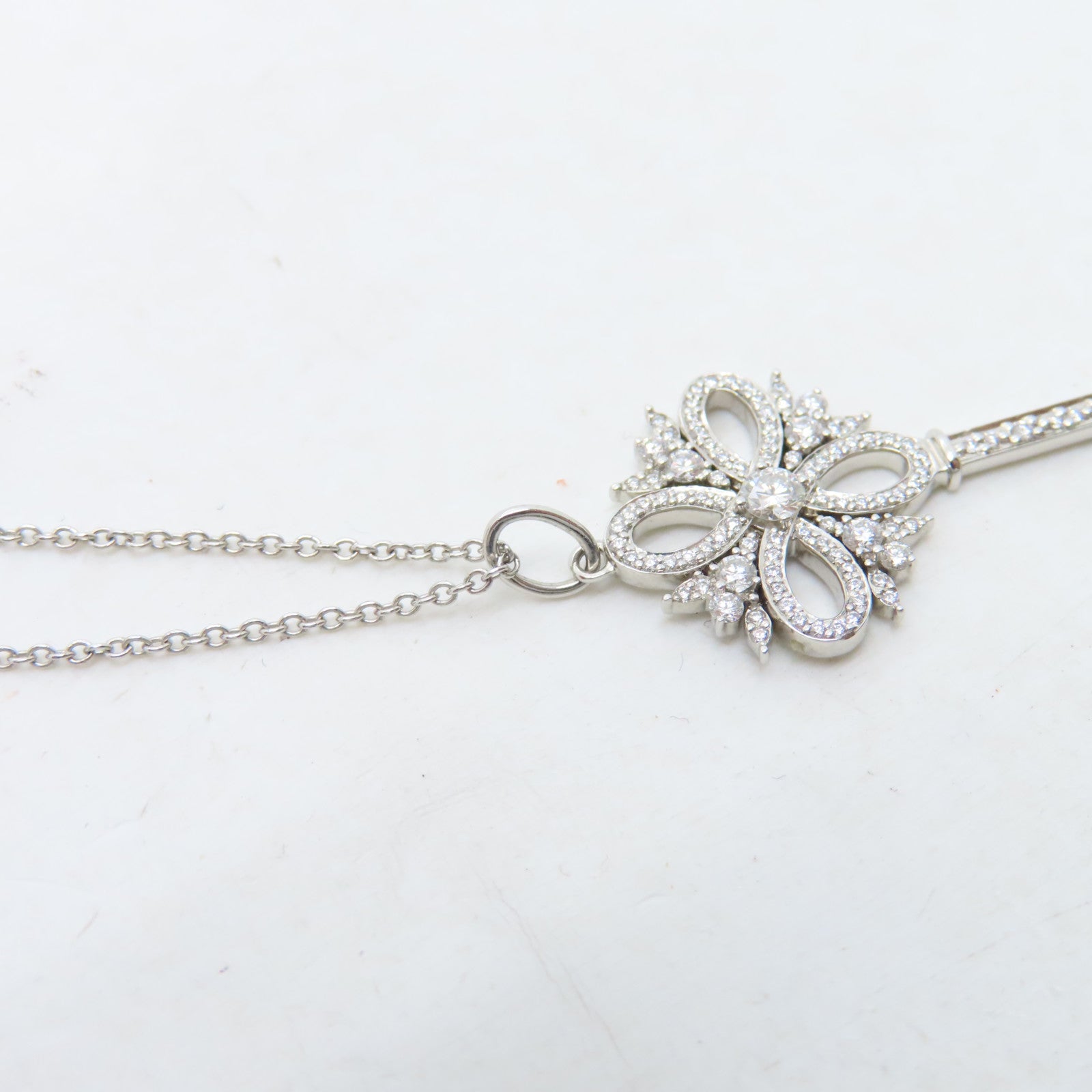 TIFFANY&amp;CO PT950 Platinum Victoria Necklace Necklace