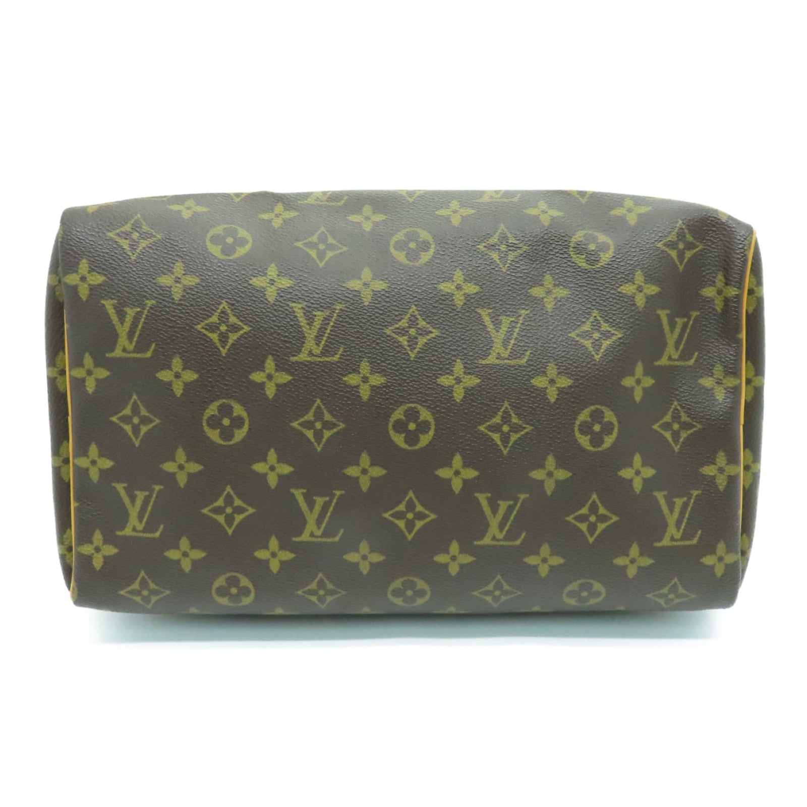 LOUIS VUITTON Monogram Speedy 30金扣手挽袋啡色