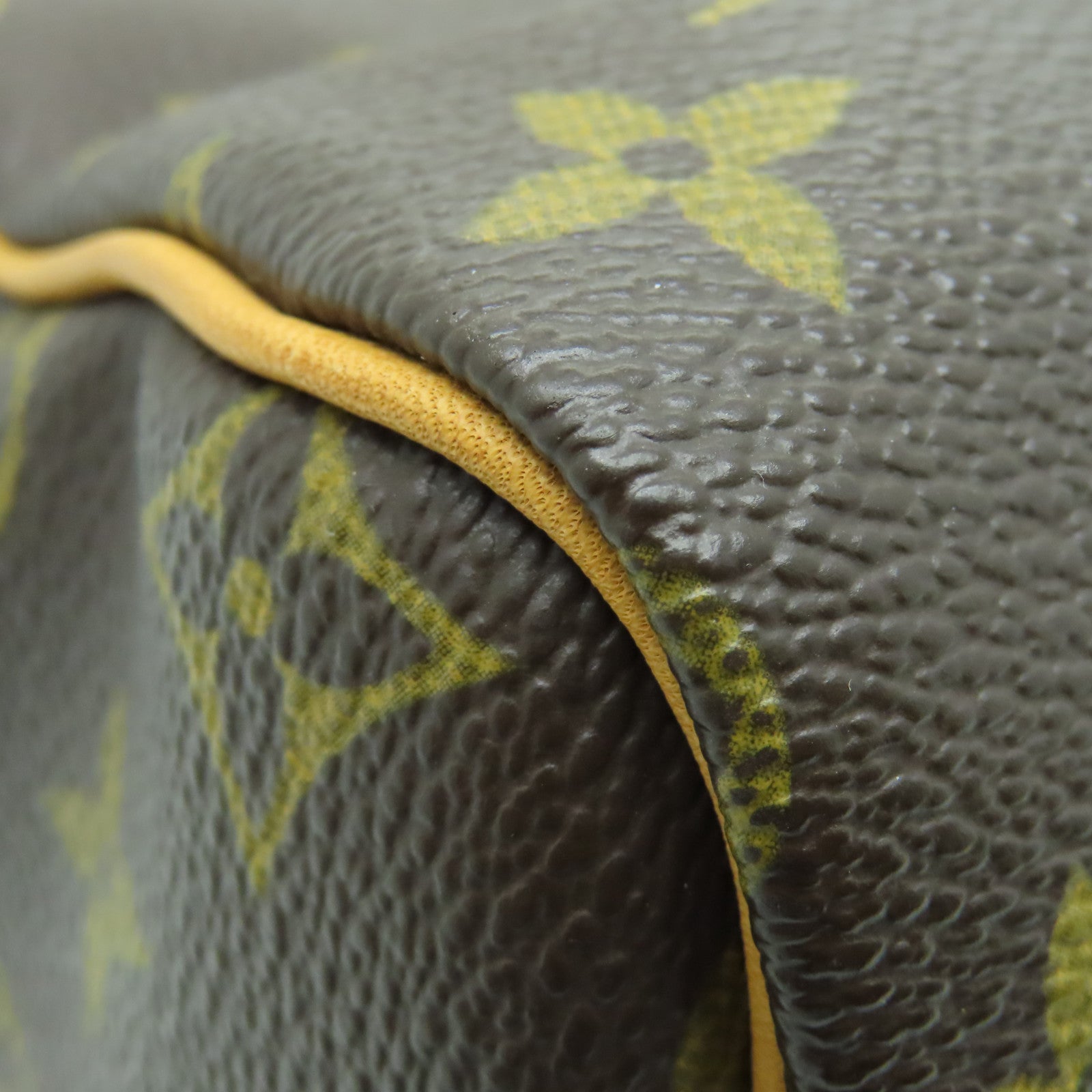 LOUIS VUITTON Monogram Speedy 30金扣手挽袋啡色
