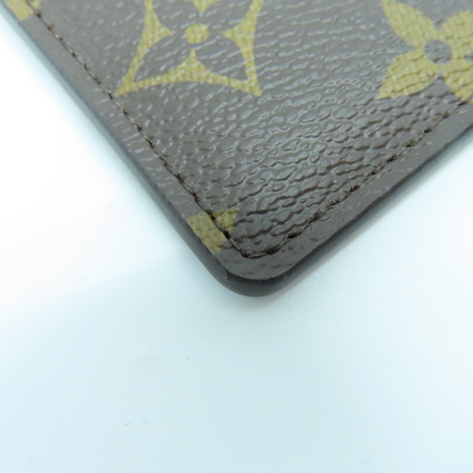 LOUIS VUITTON Monogram Card Holder卡片套棕色