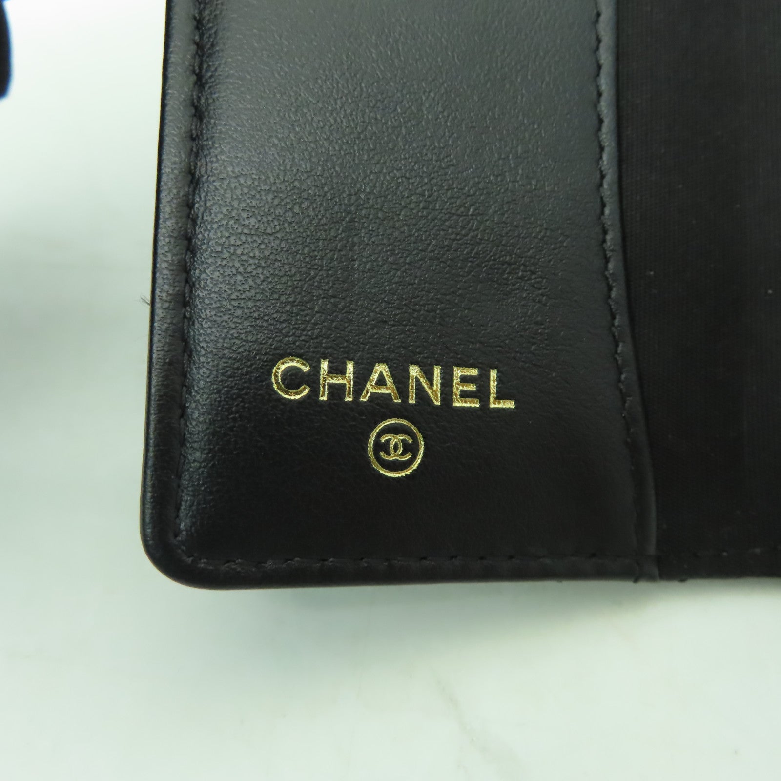 CHANEL 菱格Caviar皮革4 Key Holder Boy Flap金扣鎖匙包黒色
