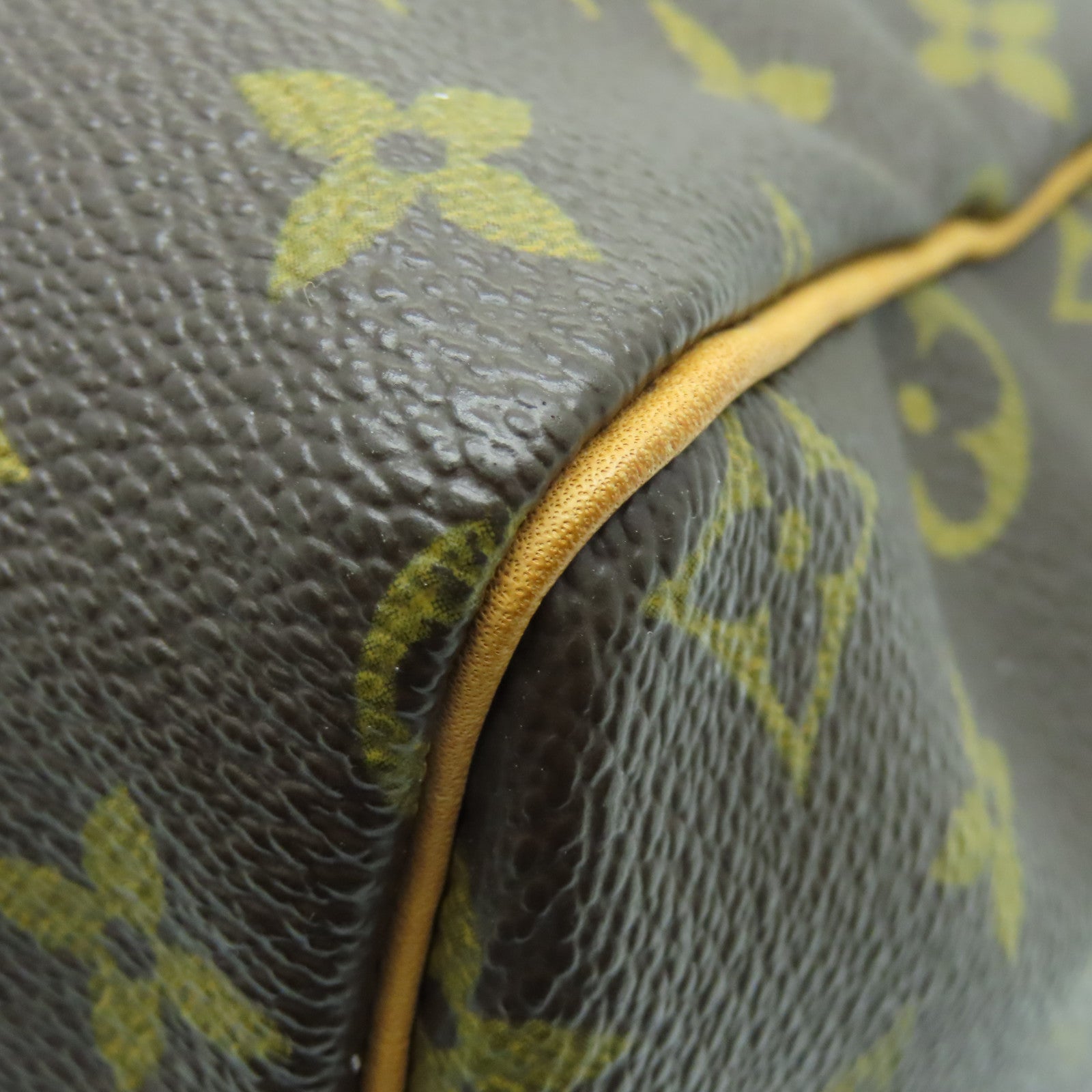 LOUIS VUITTON Monogram Speedy 30金扣手挽袋啡色