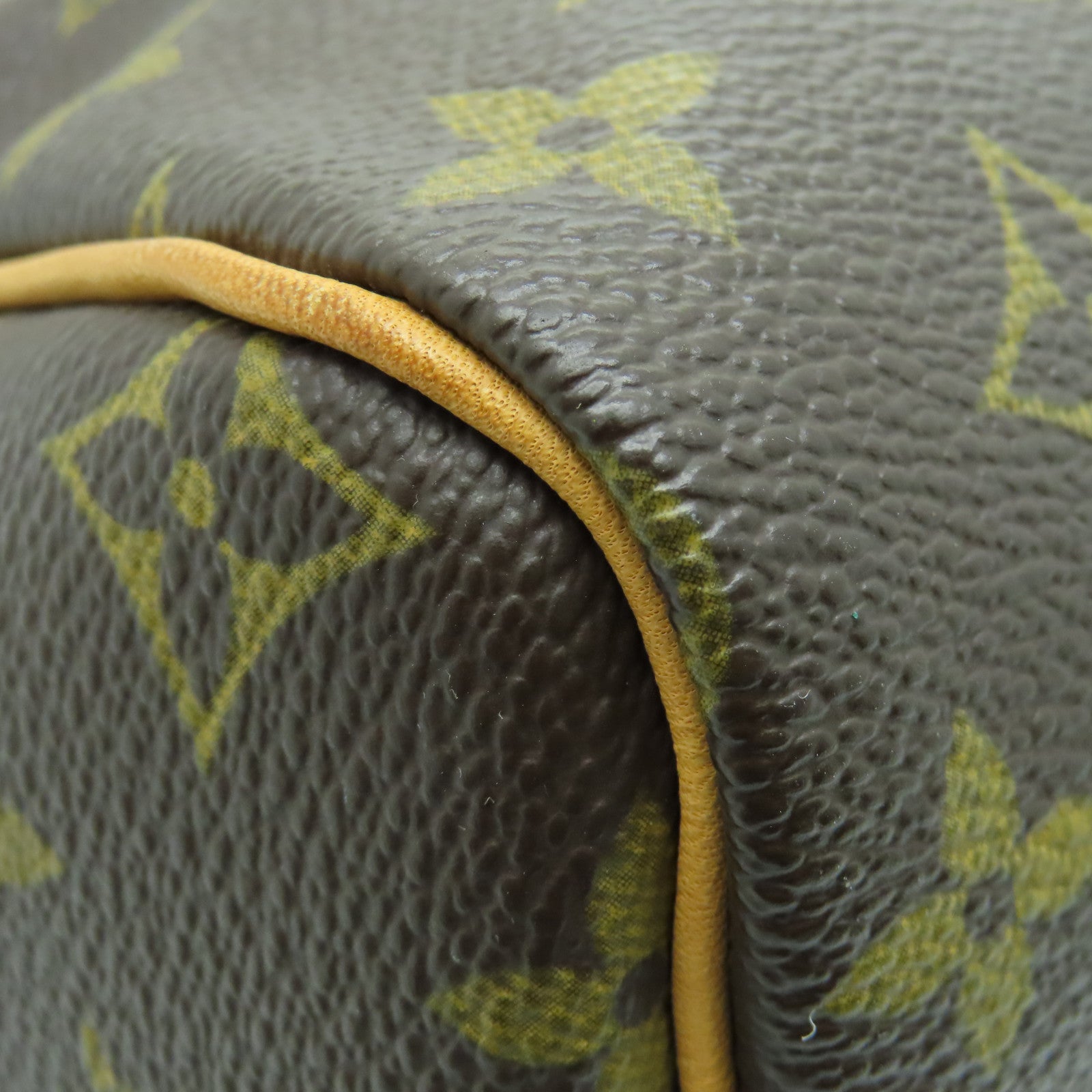 LOUIS VUITTON Monogram Speedy 30金扣手挽袋啡色