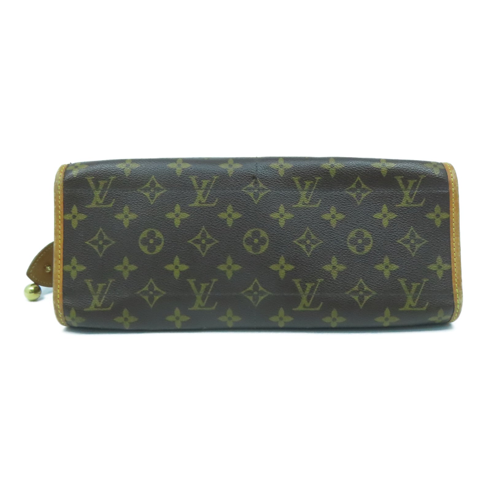 LOUIS VUITTON Monogram Popincourt Long Shoulder Bag金扣肩背袋啡色
