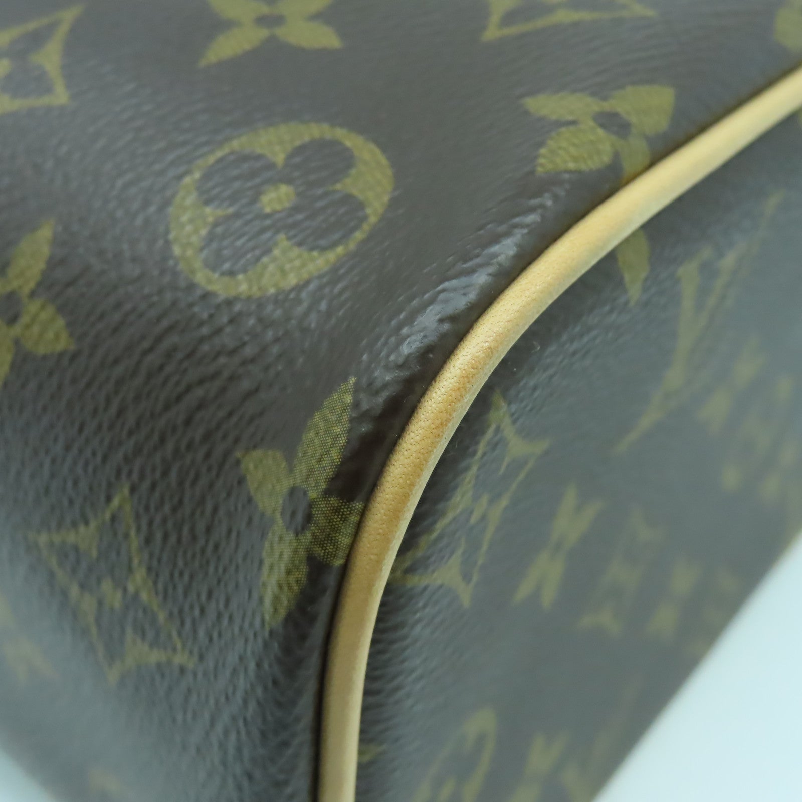 LOUIS VUITTON Monogram Nice Mini金扣手挽袋啡色