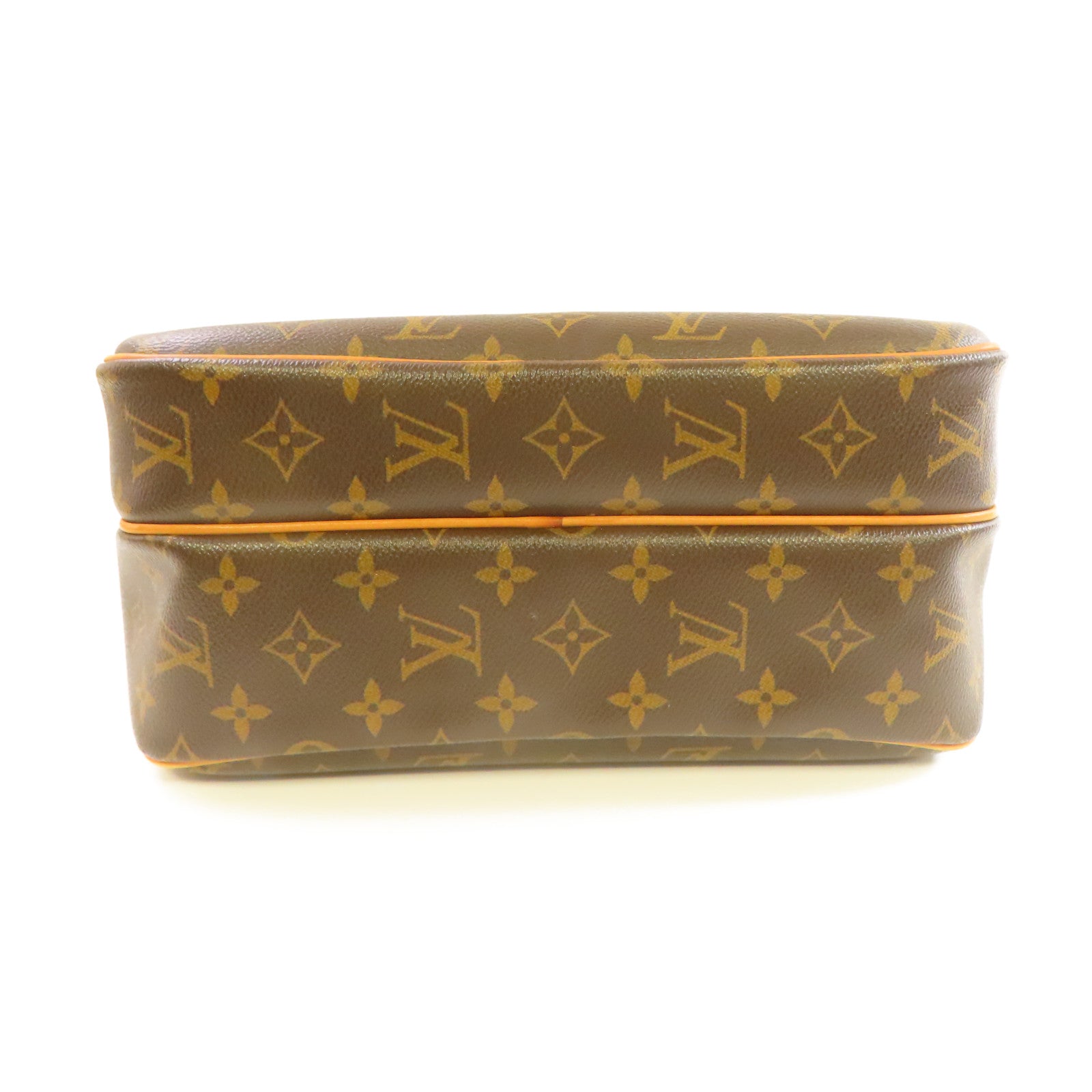 LOUIS VUITTON Monogram Reporter PM Shoulder Bag肩背袋啡色