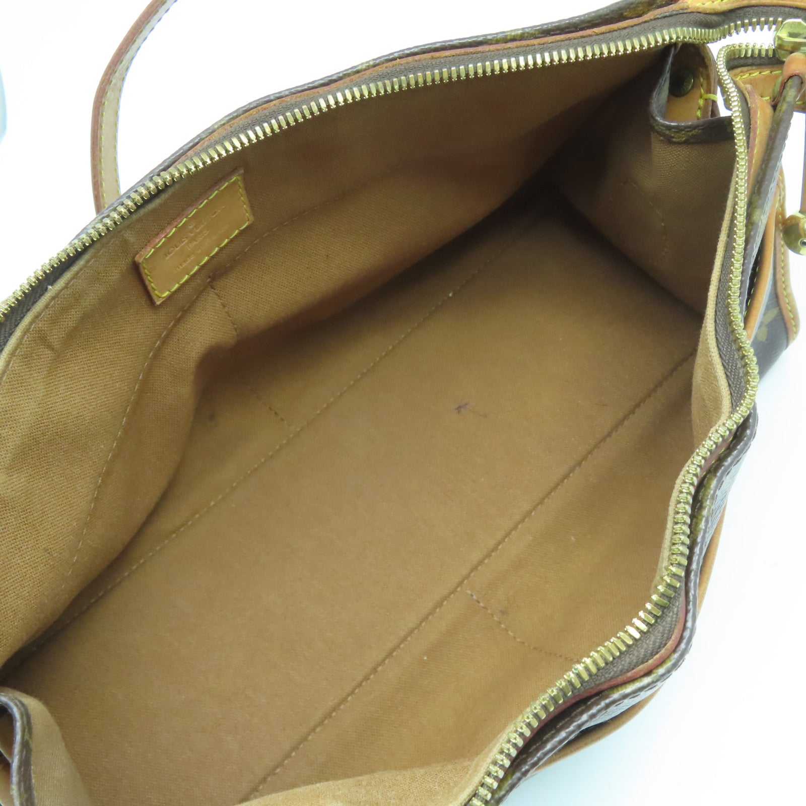 LOUIS VUITTON Monogram Popincourt Long Shoulder Bag金扣肩背袋啡色
