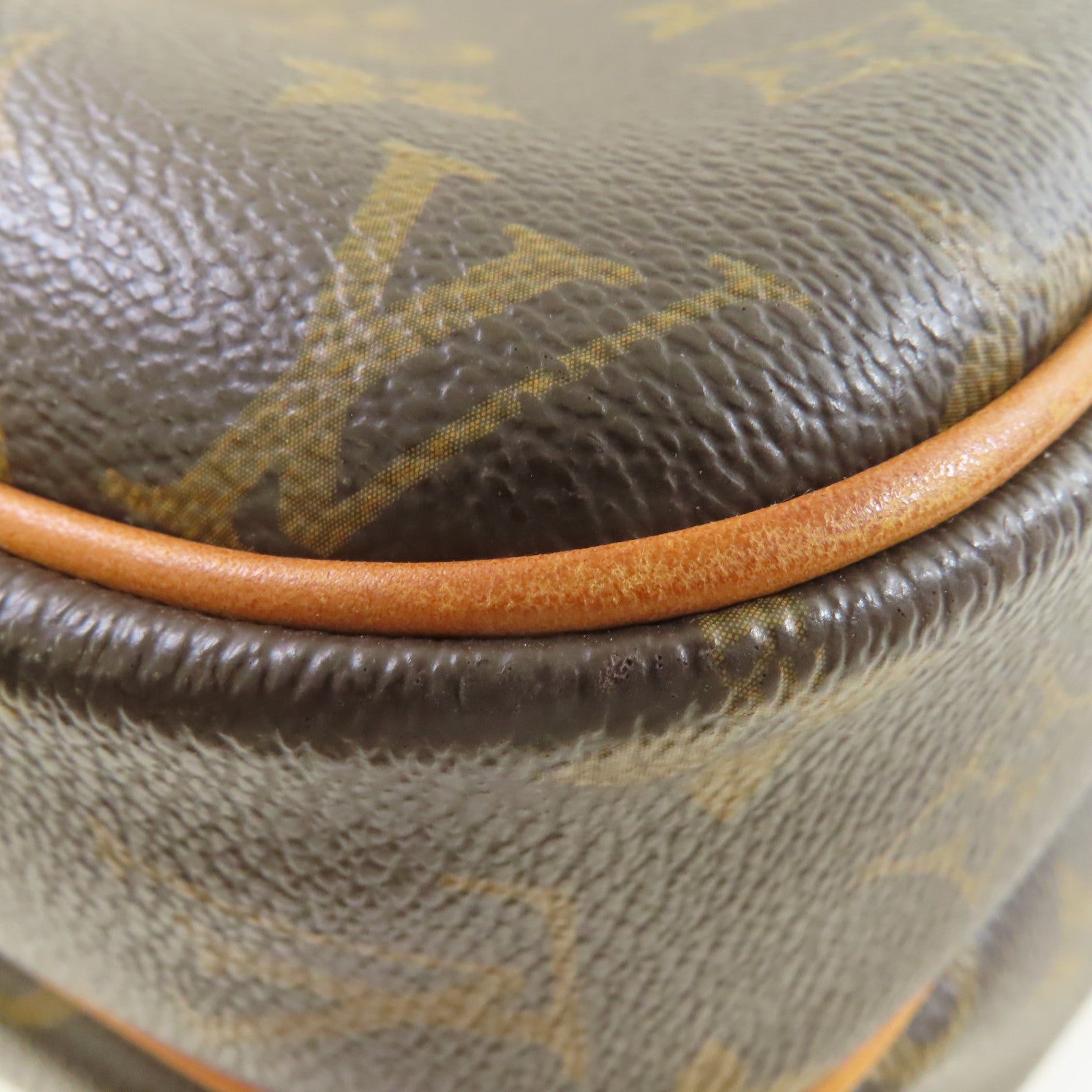LOUIS VUITTON Monogram Reporter PM Shoulder Bag肩背袋啡色