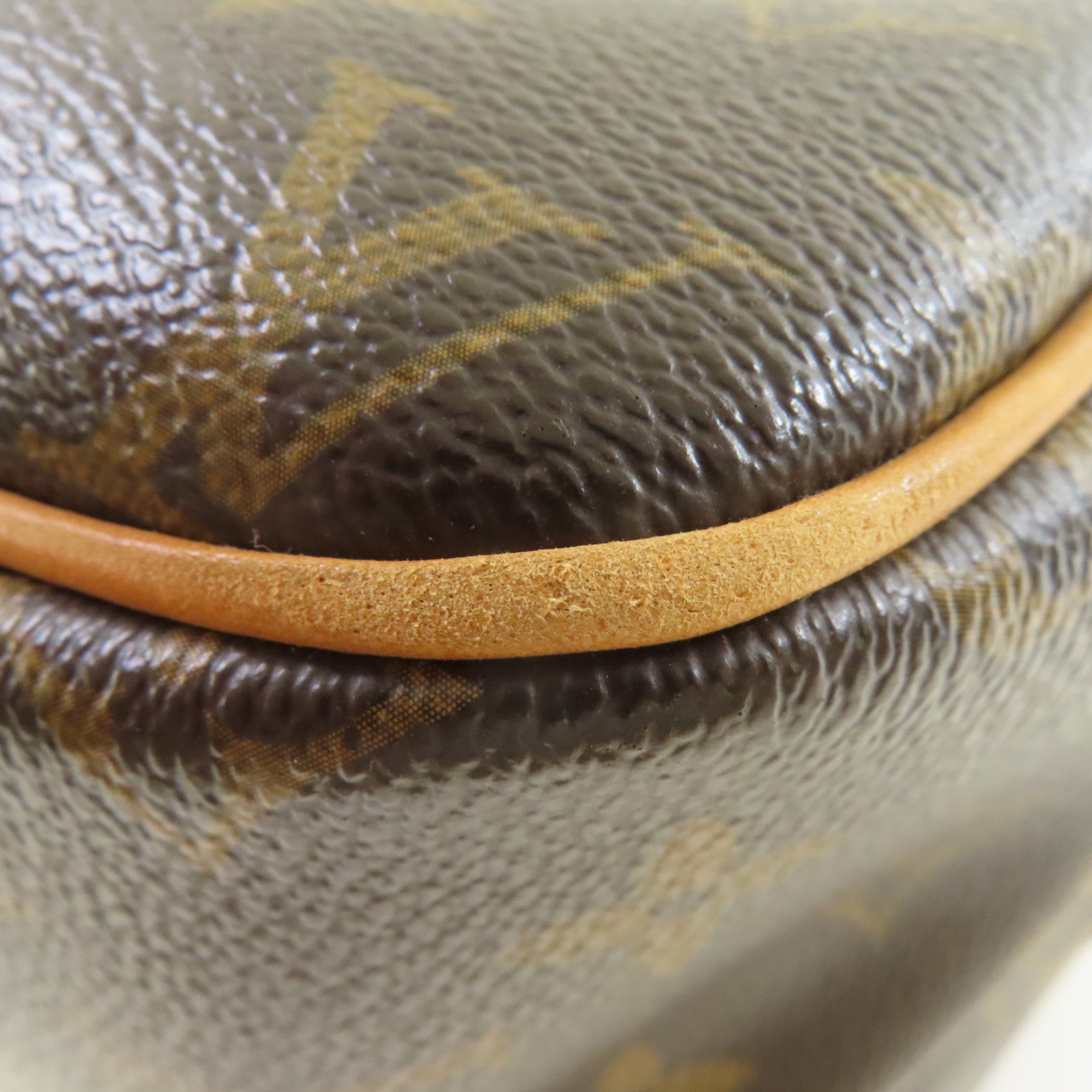 LOUIS VUITTON Monogram Reporter PM Shoulder Bag肩背袋啡色