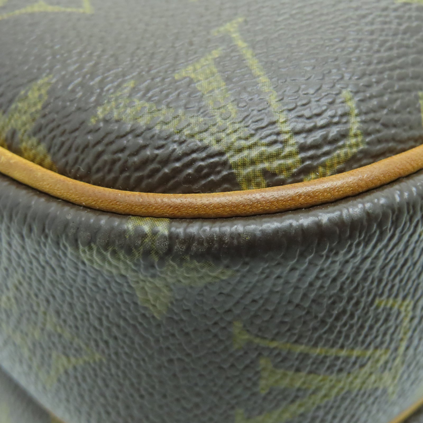 LOUIS VUITTON Monogram Reporter金扣肩背袋啡色