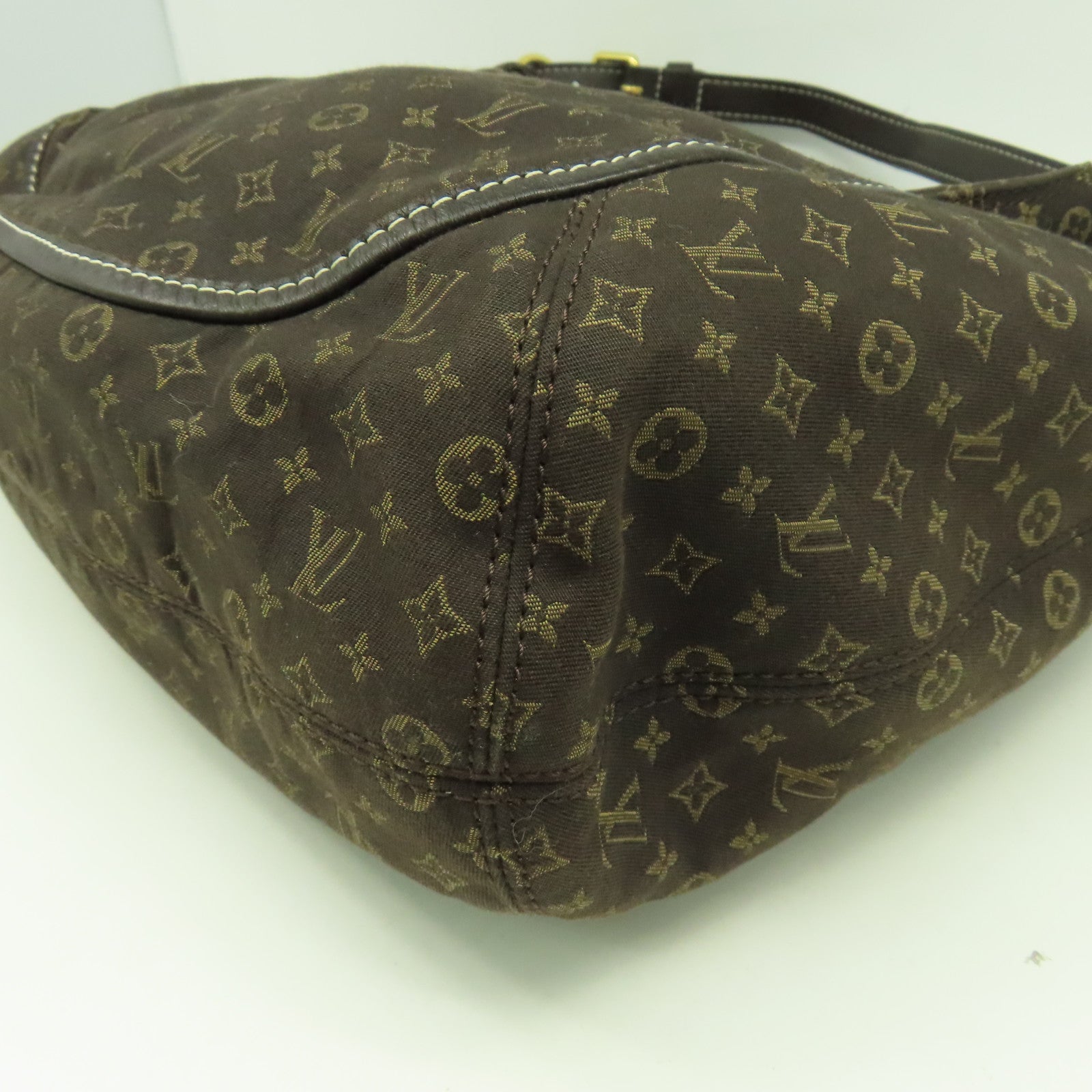 LOUIS VUITTON Monogram Idylle Romance Shoulder Bag金扣肩背袋啡色