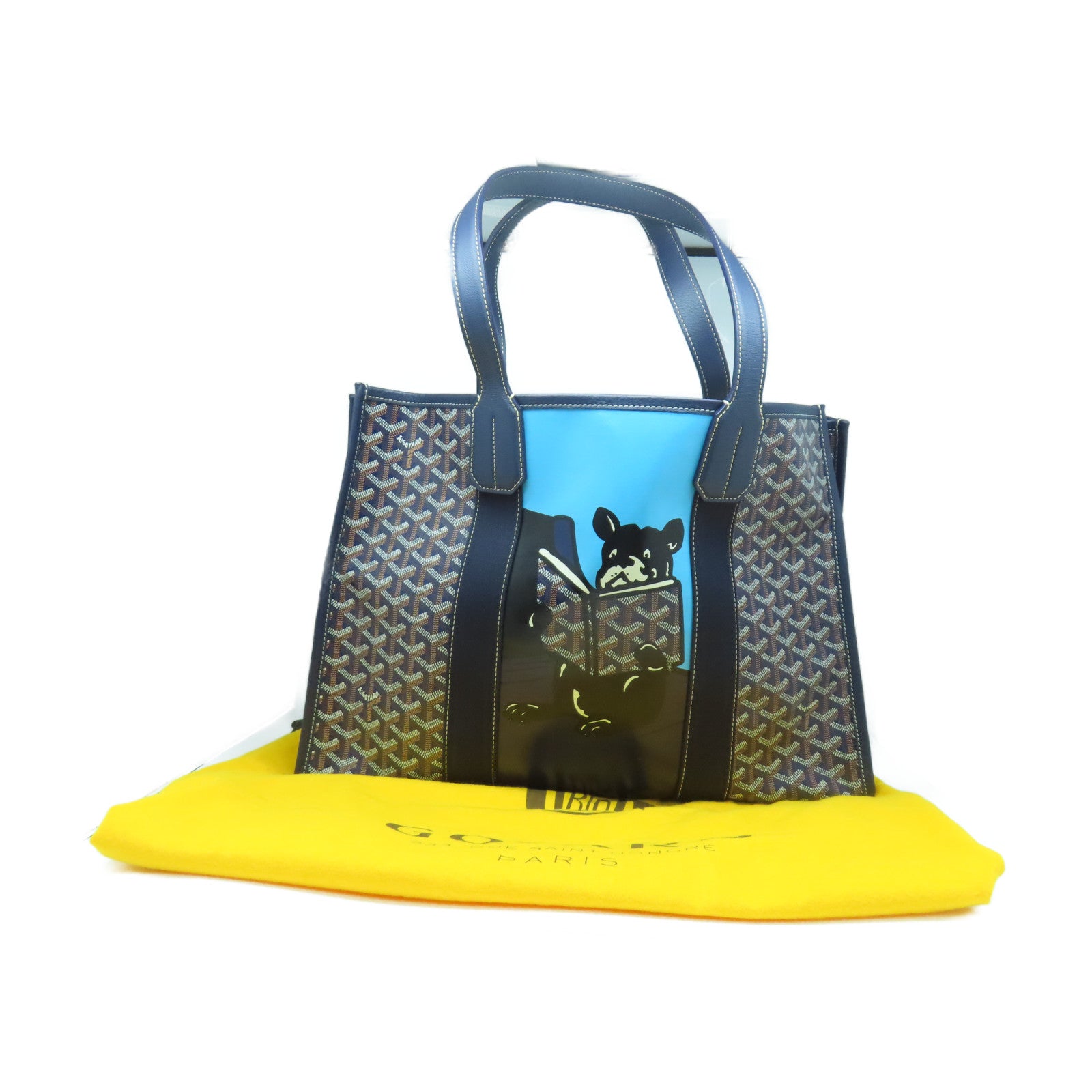 GOYARD 塗層帆布Tote Bag手挽袋藍色