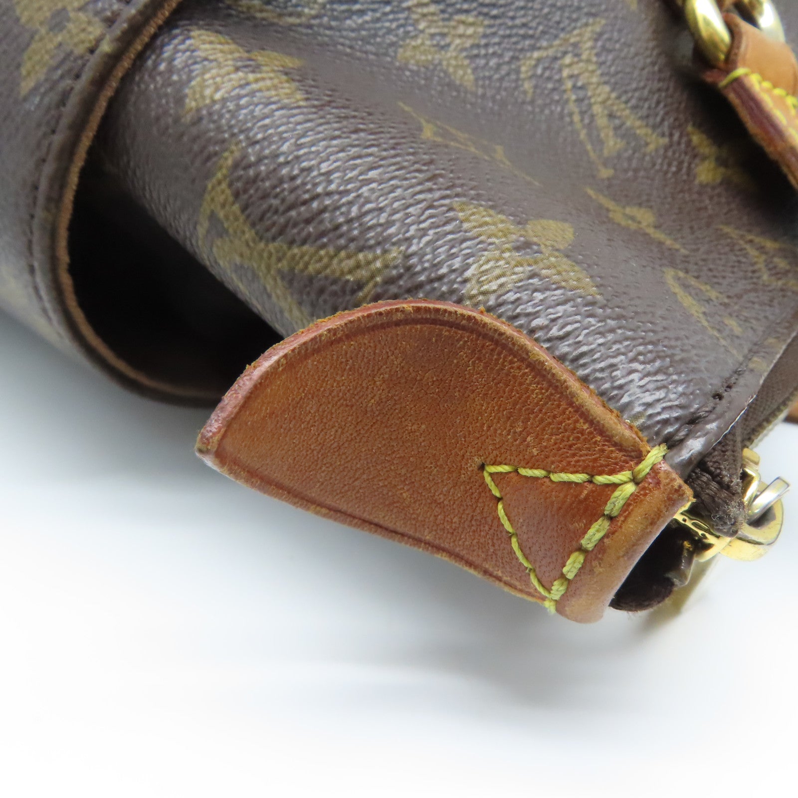 LOUIS VUITTON Monogram Totally MM金扣手挽袋啡色