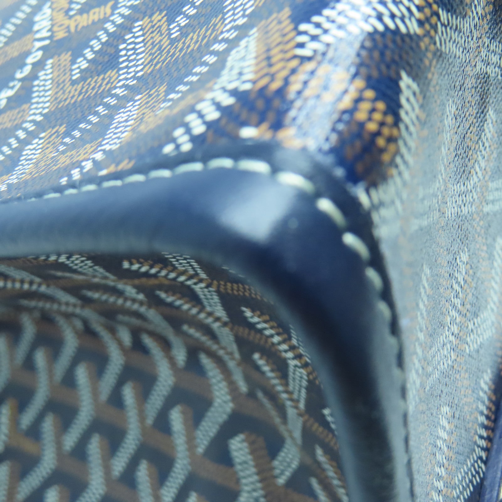 GOYARD 塗層帆布Tote Bag手挽袋藍色