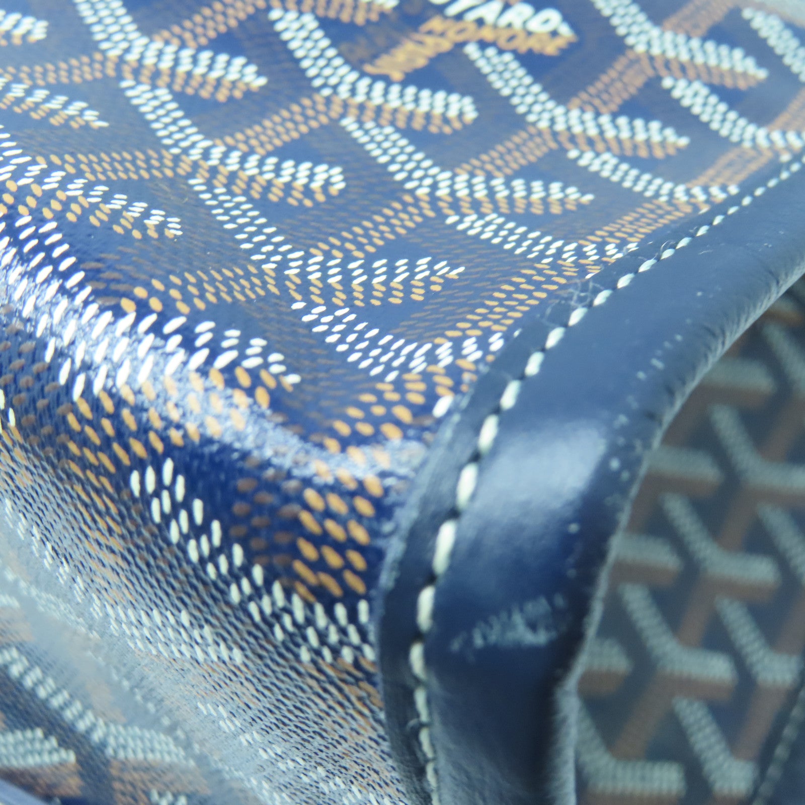 GOYARD 塗層帆布Tote Bag手挽袋藍色