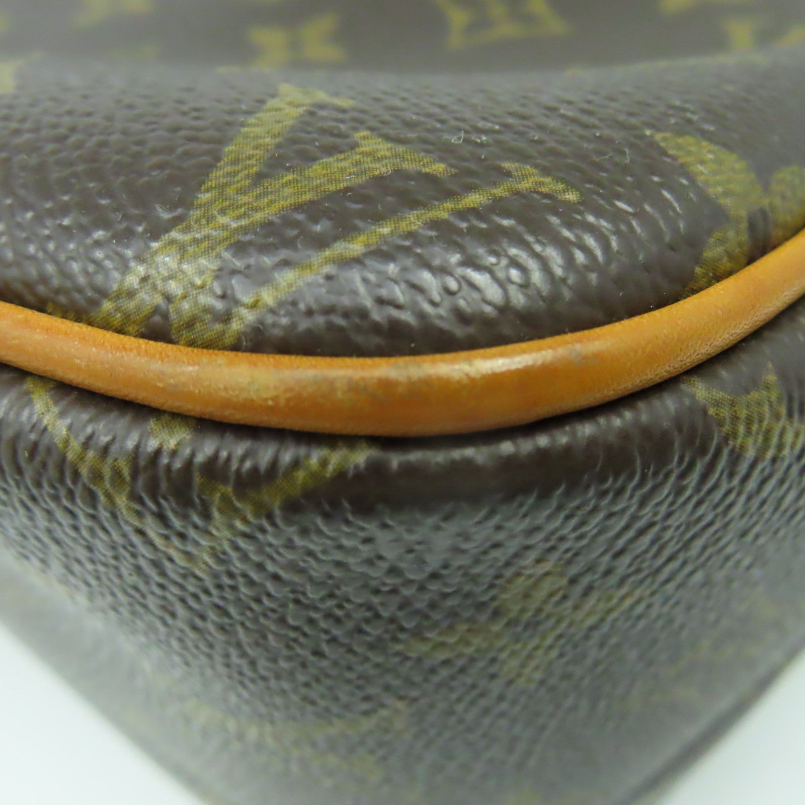 LOUIS VUITTON Monogram Reporter PM Shoulder Bag肩背袋啡色