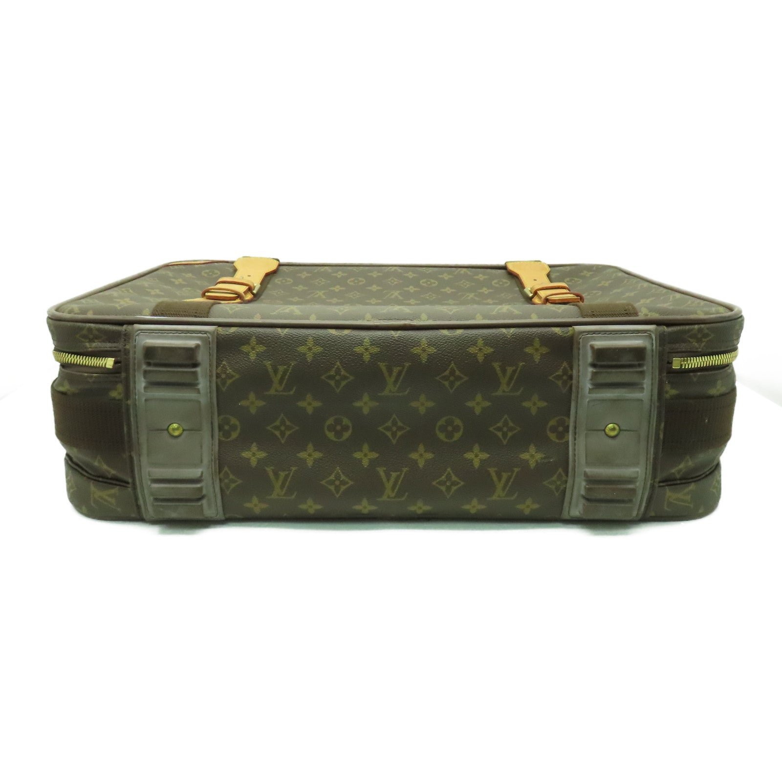 LOUIS VUITTON 【激減優惠】Monogram Satellite 53金扣行李箱啡色