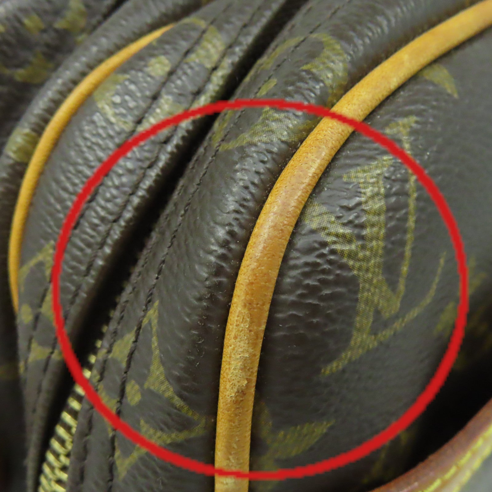 LOUIS VUITTON Monogram Reporter PM Shoulder Bag肩背袋啡色