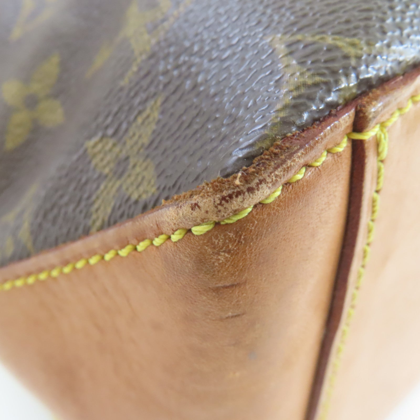 LOUIS VUITTON Monogram Cabas Piano Tote Bag金扣肩背袋啡色
