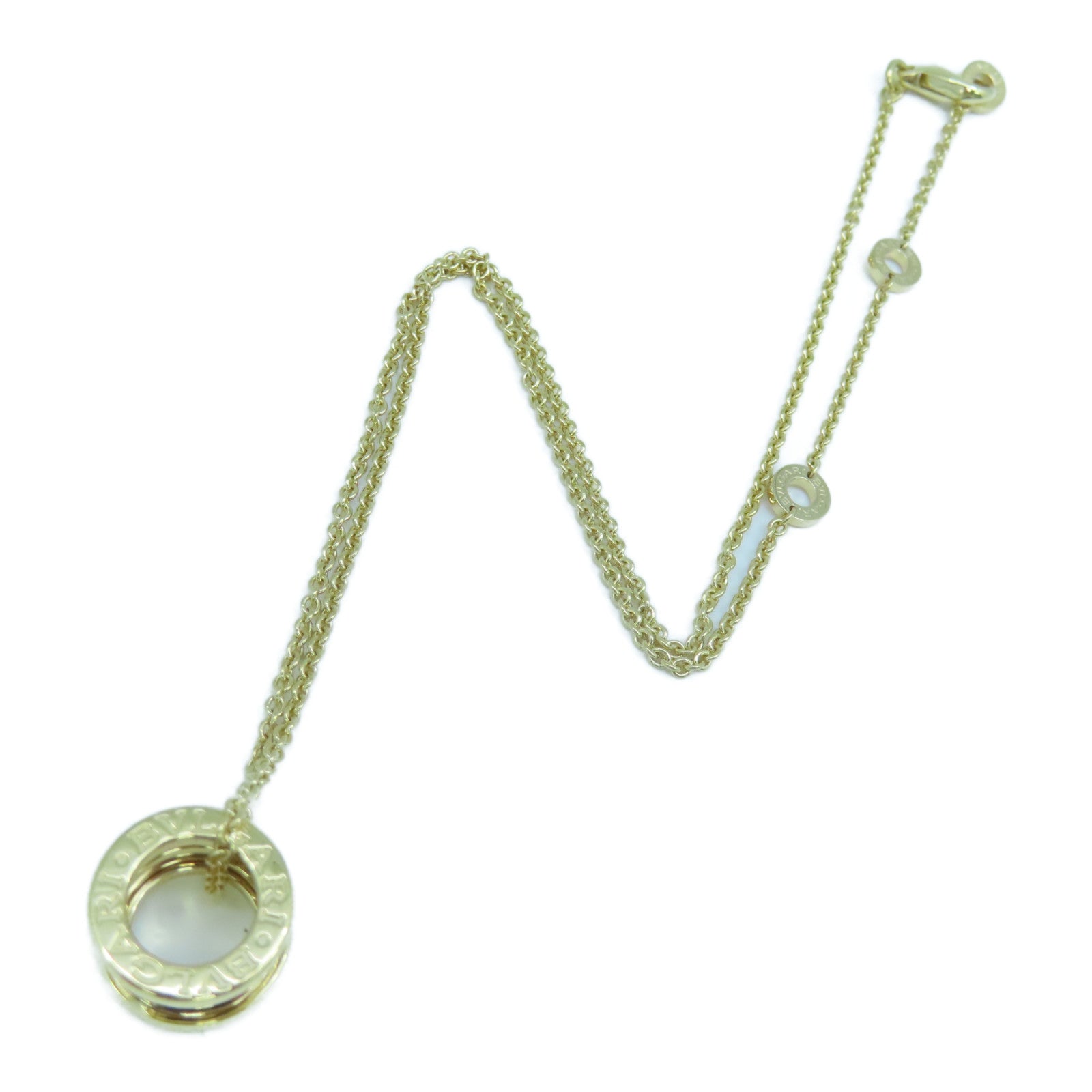 BVLGARI 18K黃金B-zero1 Necklace項鍊