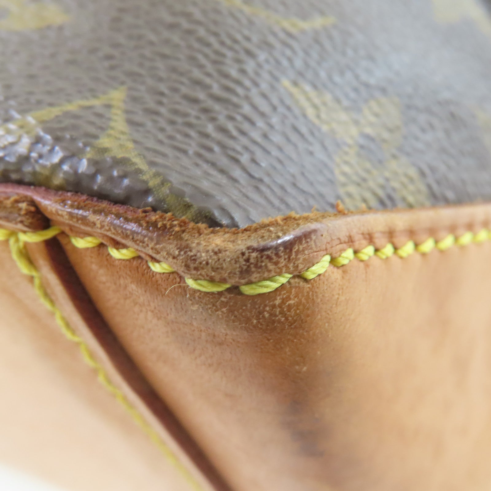 LOUIS VUITTON Monogram Cabas Piano Tote Bag金扣肩背袋啡色
