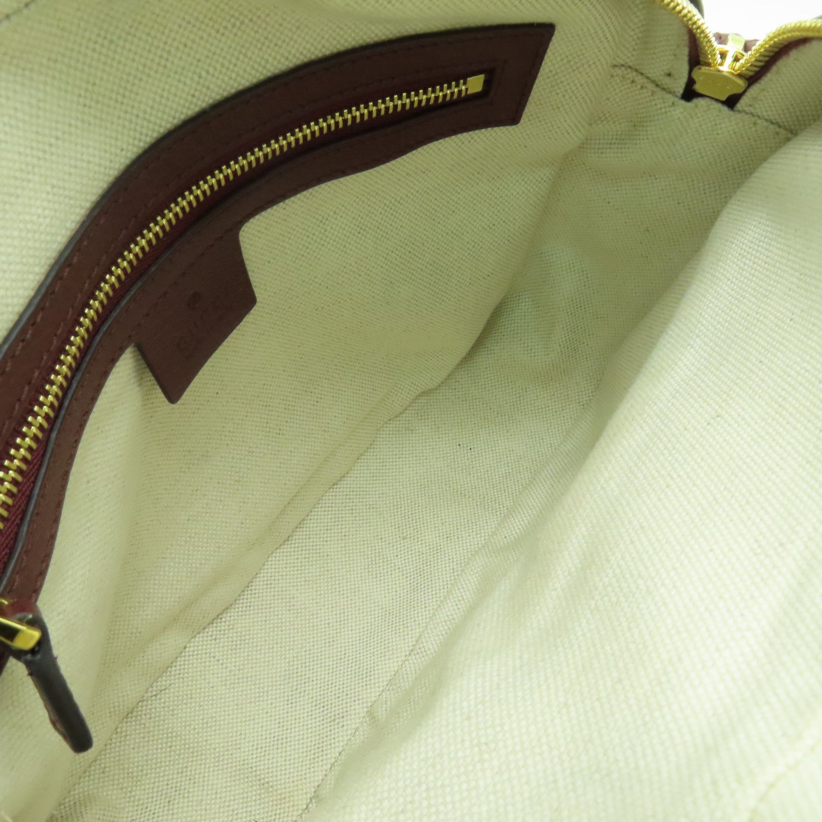 GUCCI 帆布Shoulder Bag金扣肩背袋紅色