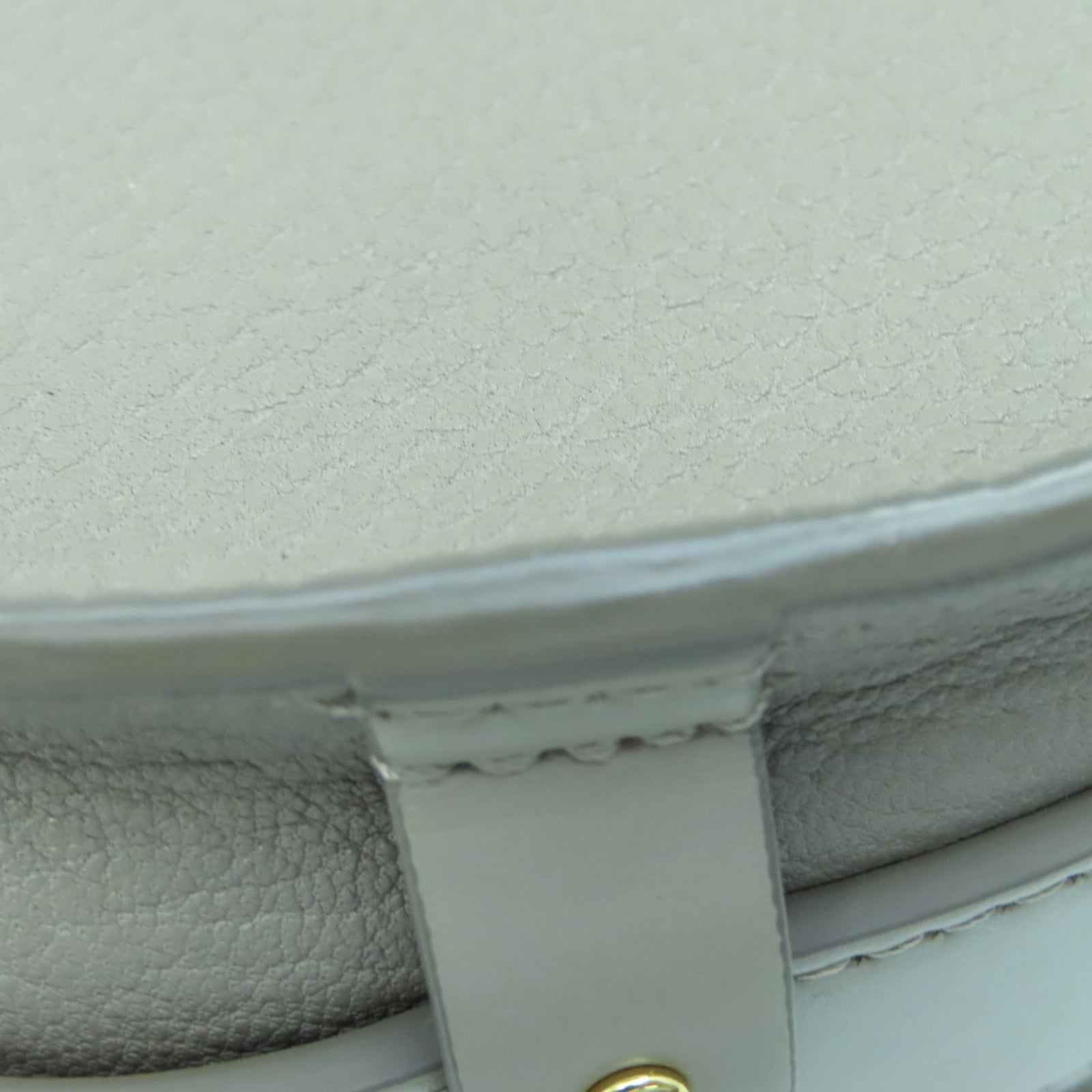 Chloe 牛皮皮革Tess Small Bag金扣肩背袋灰色