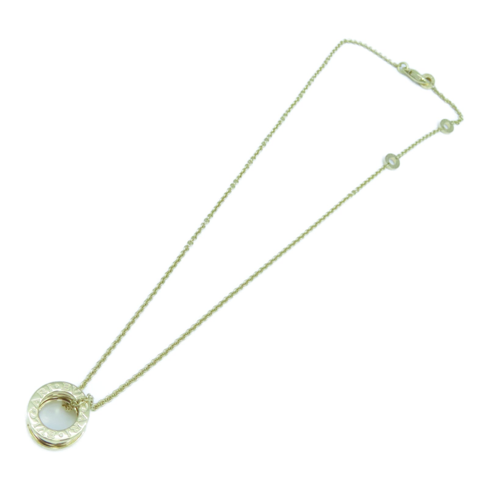 BVLGARI 18K黃金B-zero1 Necklace項鍊