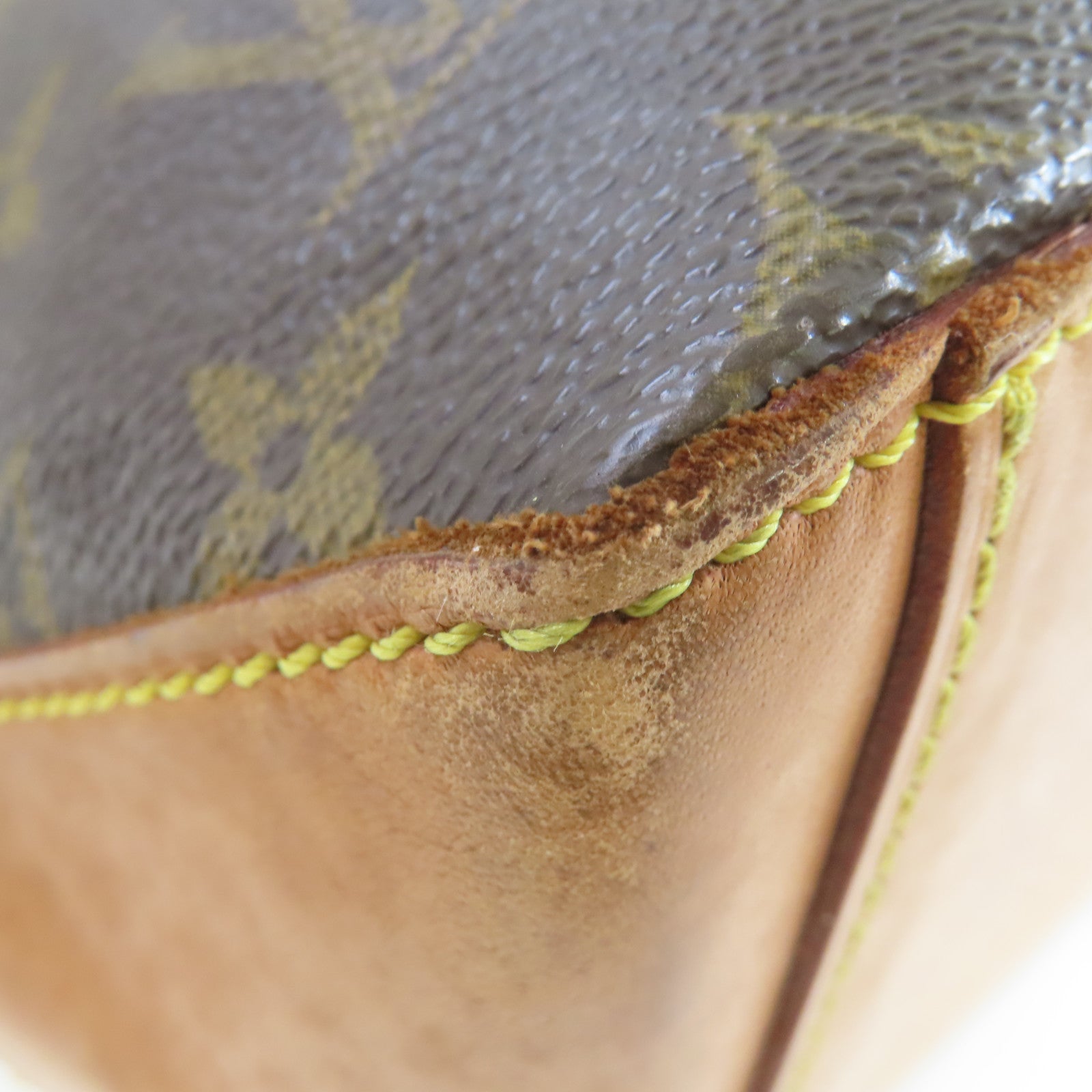LOUIS VUITTON Monogram Cabas Piano Tote Bag金扣肩背袋啡色