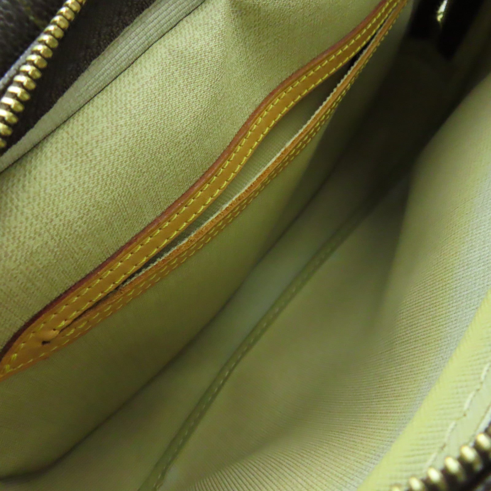 LOUIS VUITTON Monogram Reporter PM Shoulder Bag肩背袋啡色
